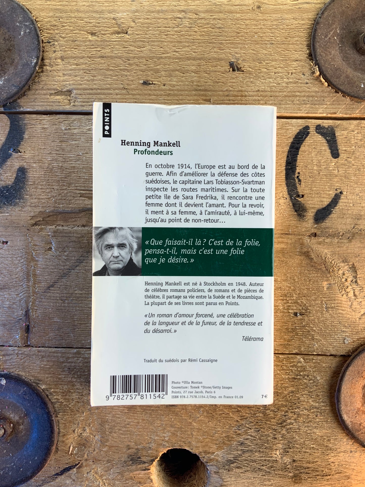 Profondeurs - Henning Mankell