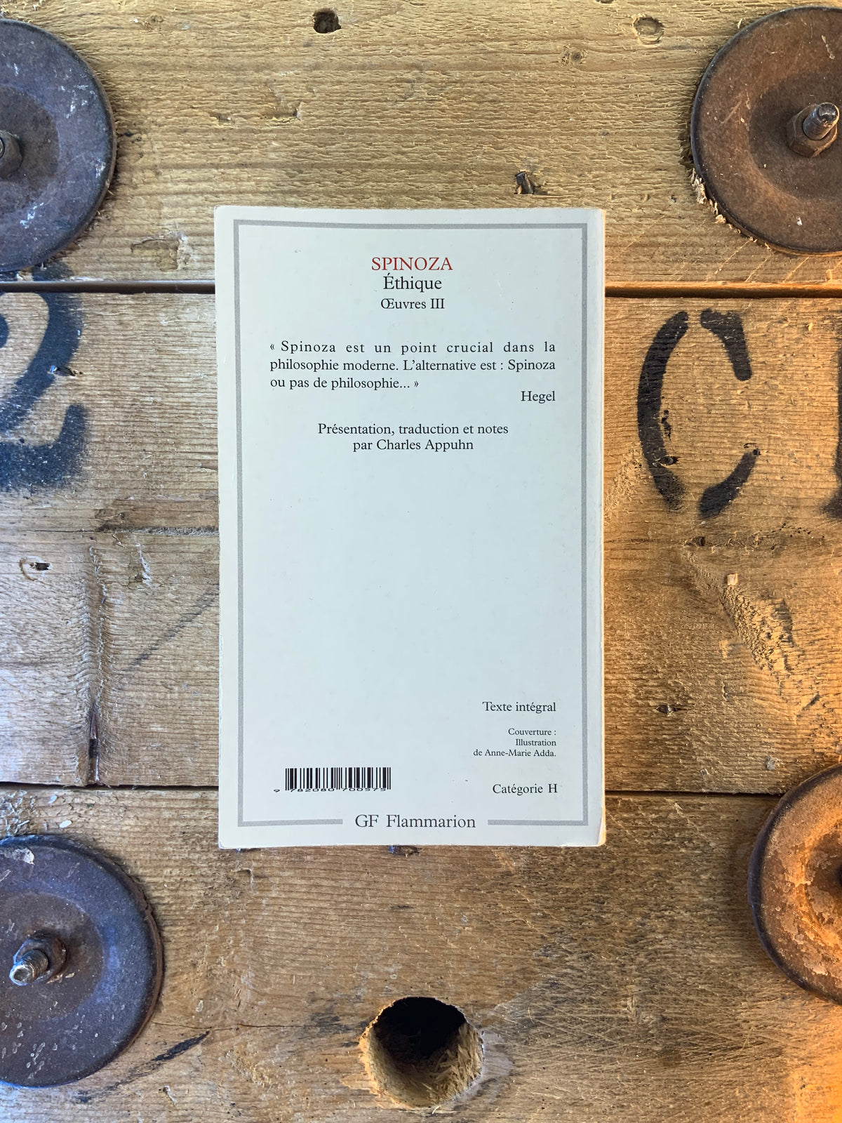 Éthique - Baruch Spinoza