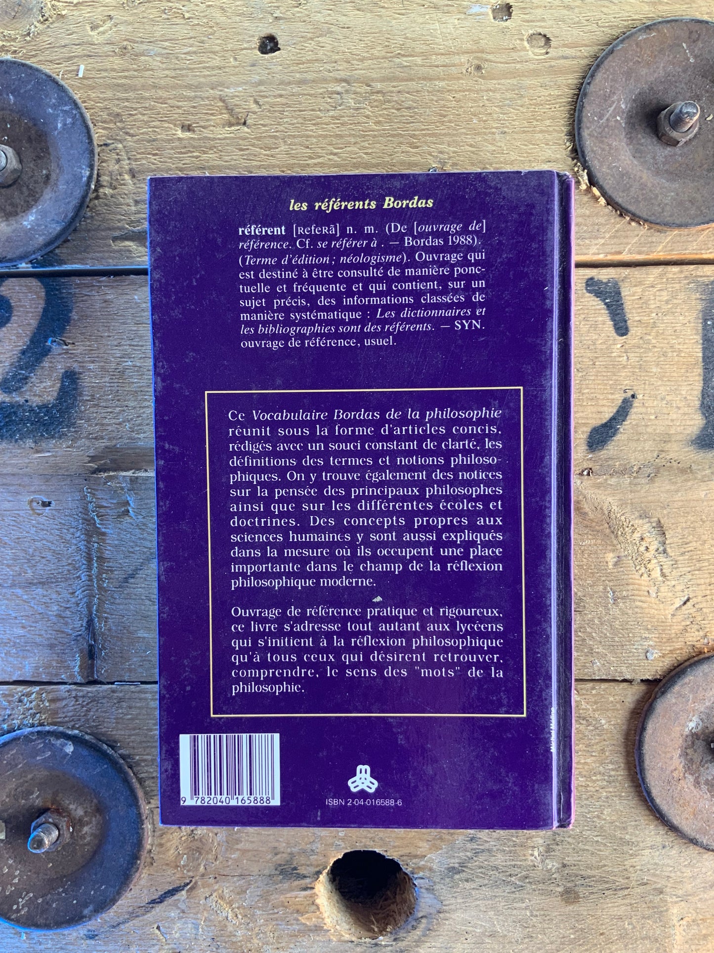 Vocabulaire de la philosophie - Gérard Legrand