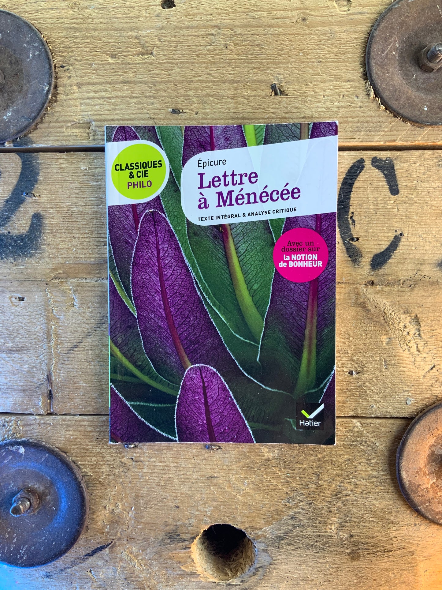 Lettre à Ménécée - Épicure