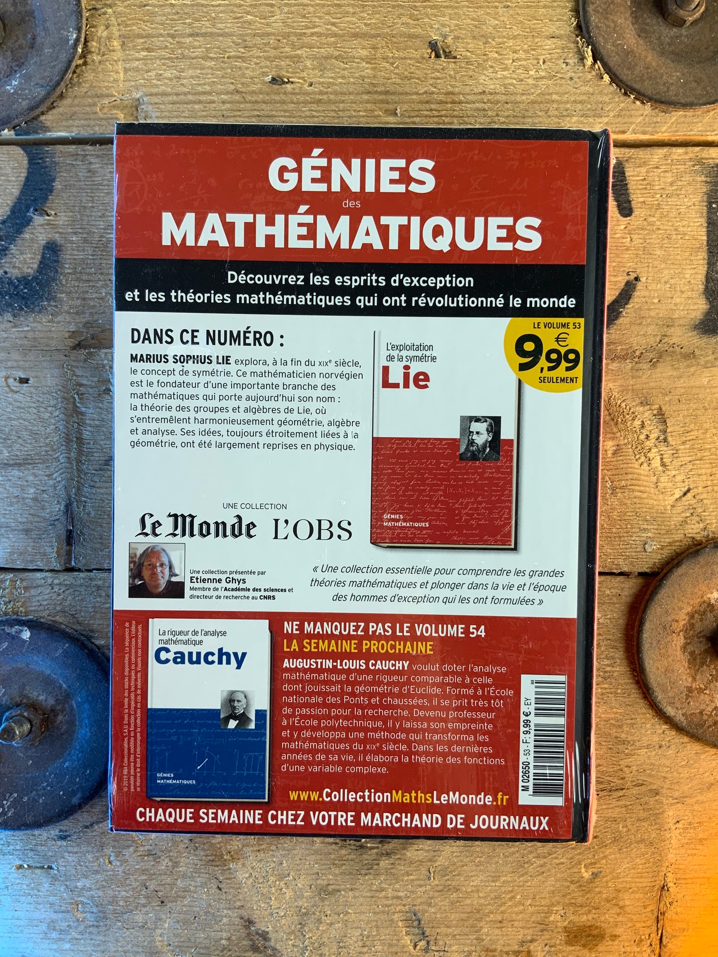 Lie : L’exploitation de la symétrie [ COLLECTION GÉNIES MATHÉMATIQUES ]