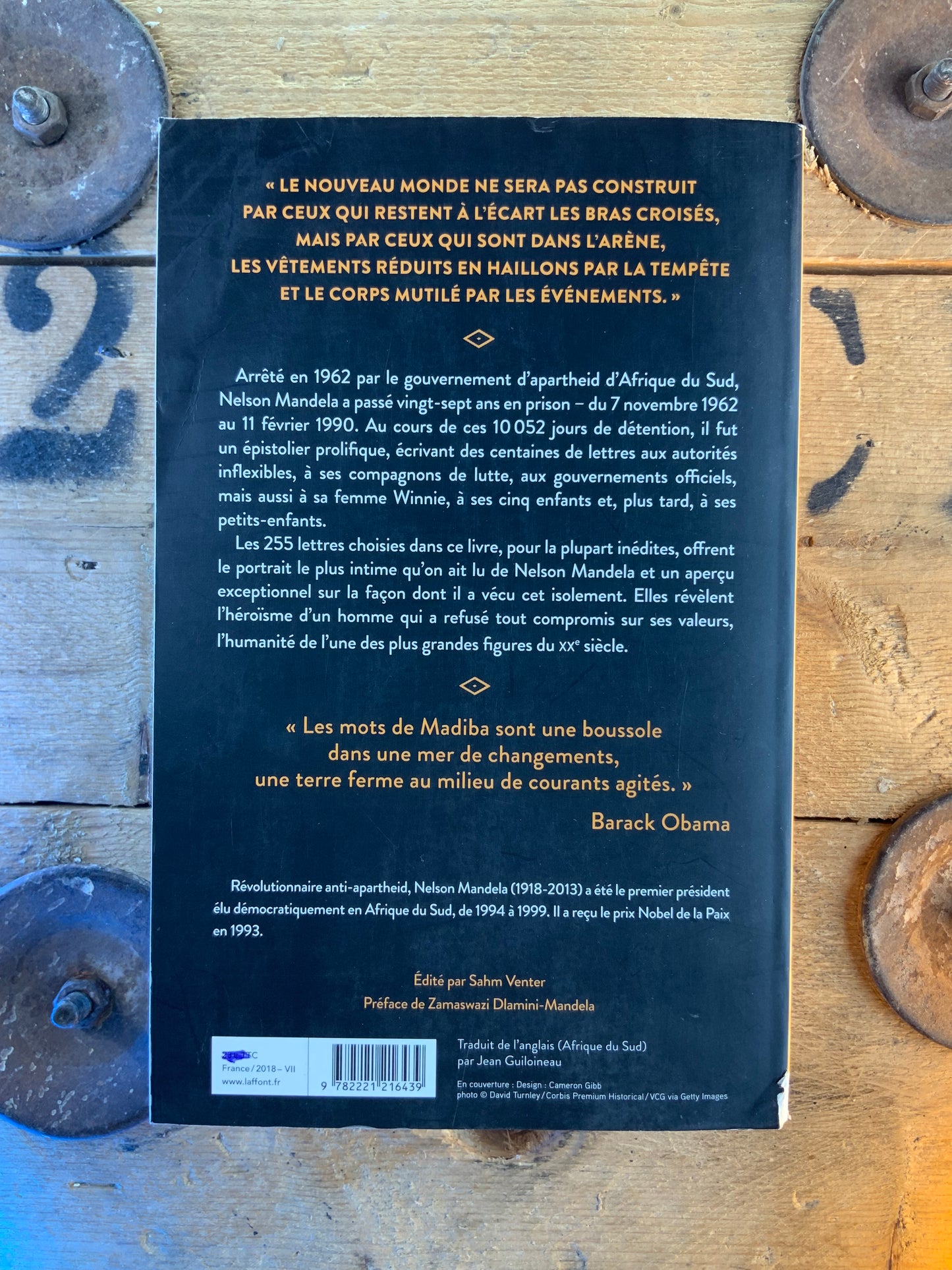 Lettres de prison de Nelson Mandela