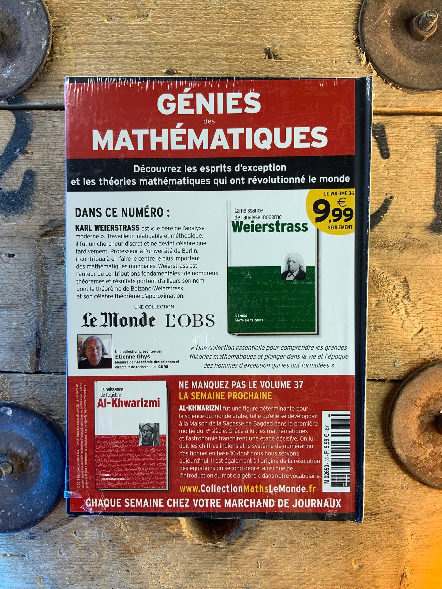 Weierstrass : La naissance de l’analyse moderne [ COLLECTION GÉNIES MATHÉMATIQUES ]