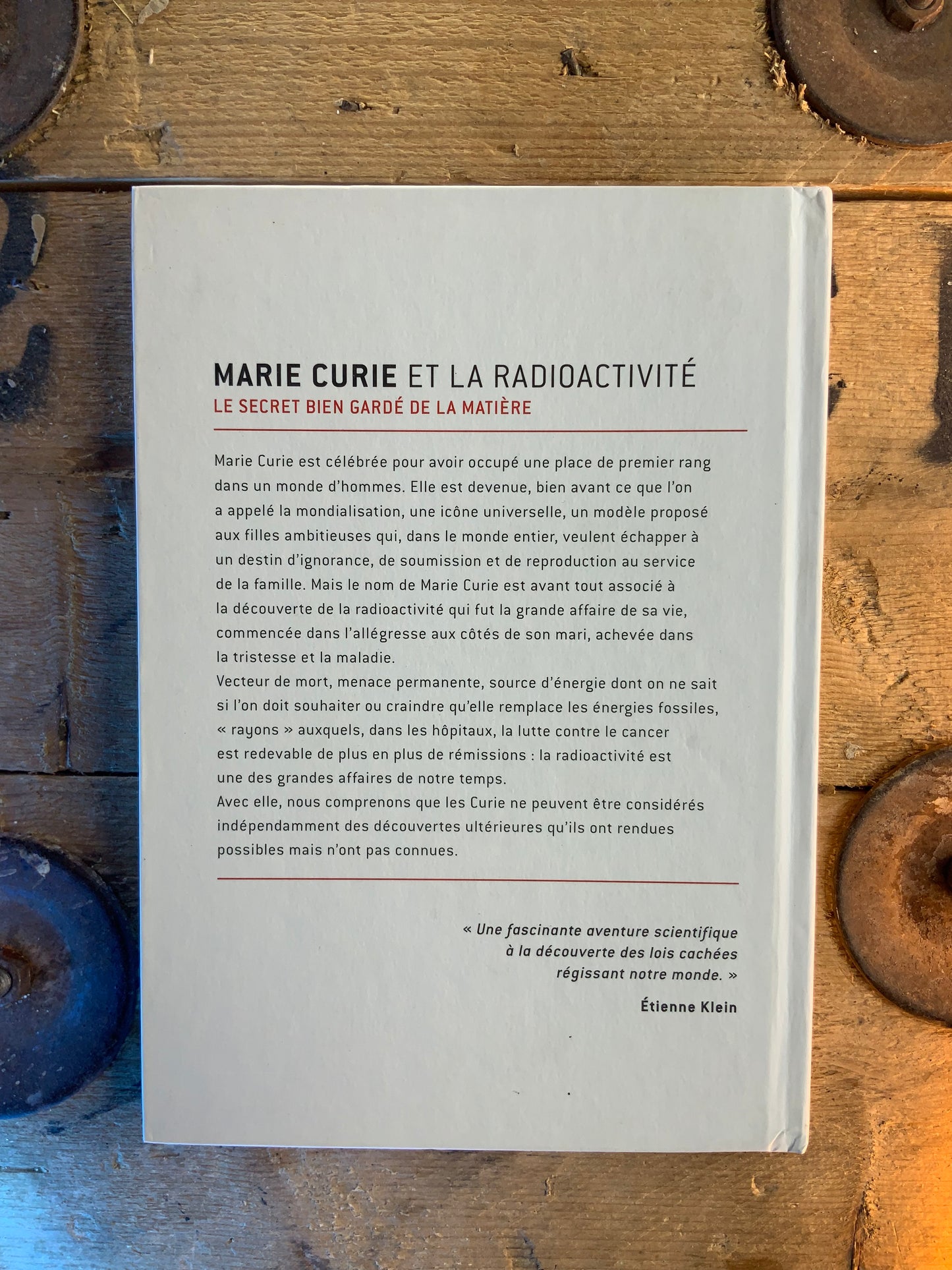 Marie Curie et la Radioactivité : le secret bien gardé de la matière  [ GRANDES IDÉES DE LA SCIENCE ]