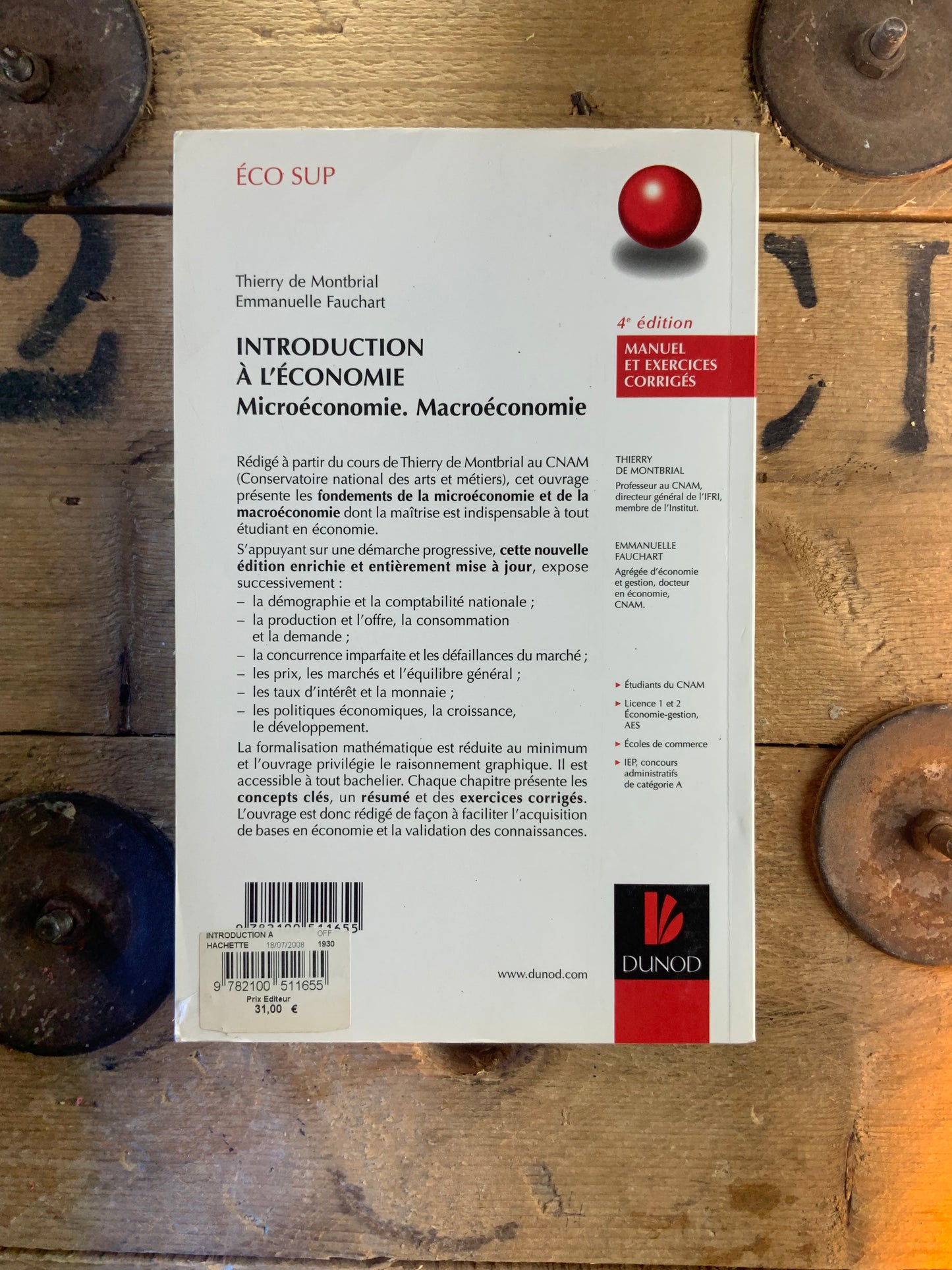Introduction à l’économie : Microéconomie - Macroéconomie - T. De Montbrial et E. Fauchart