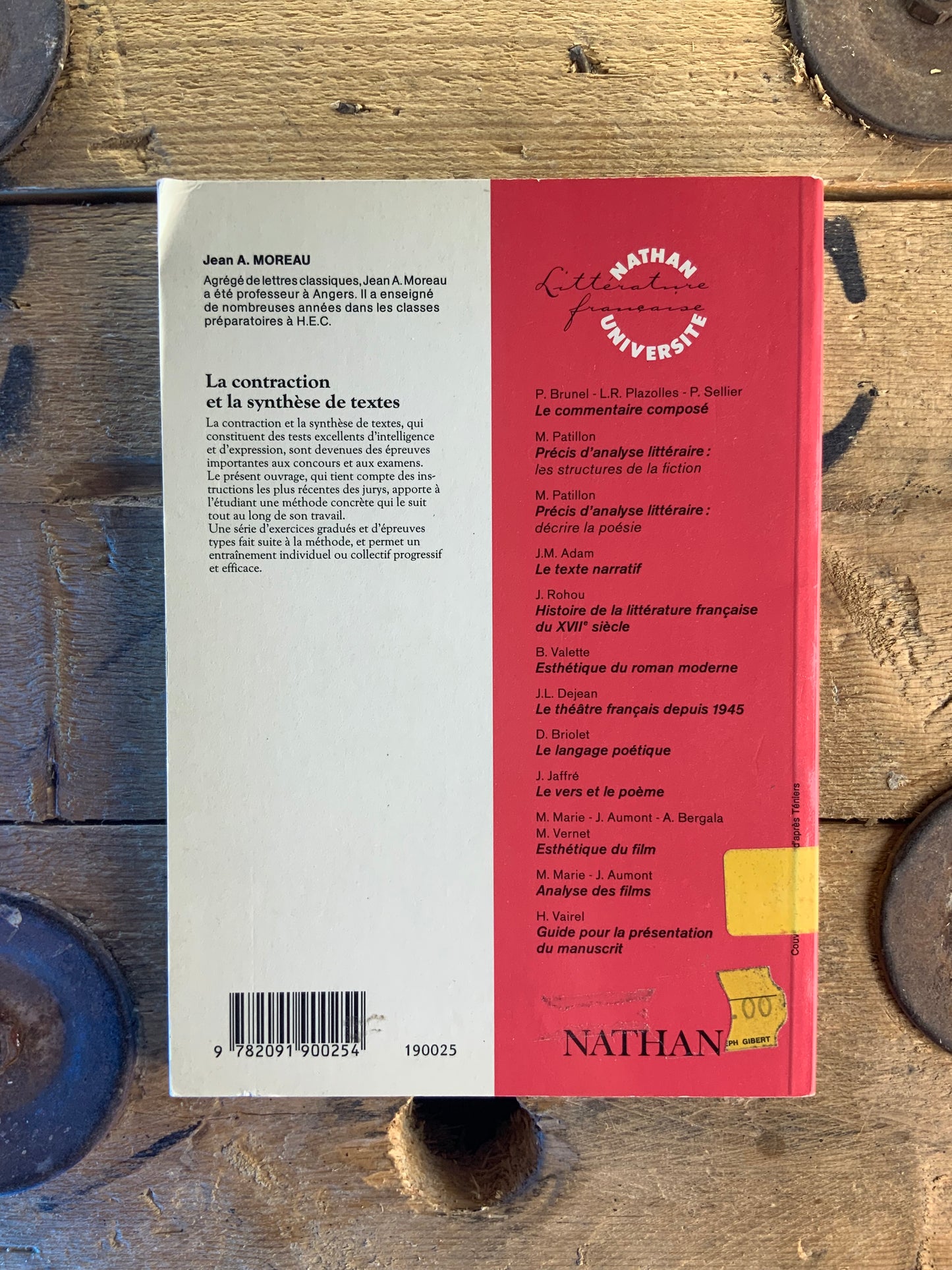 La contraction et la synthèse de textes - J. Moreau