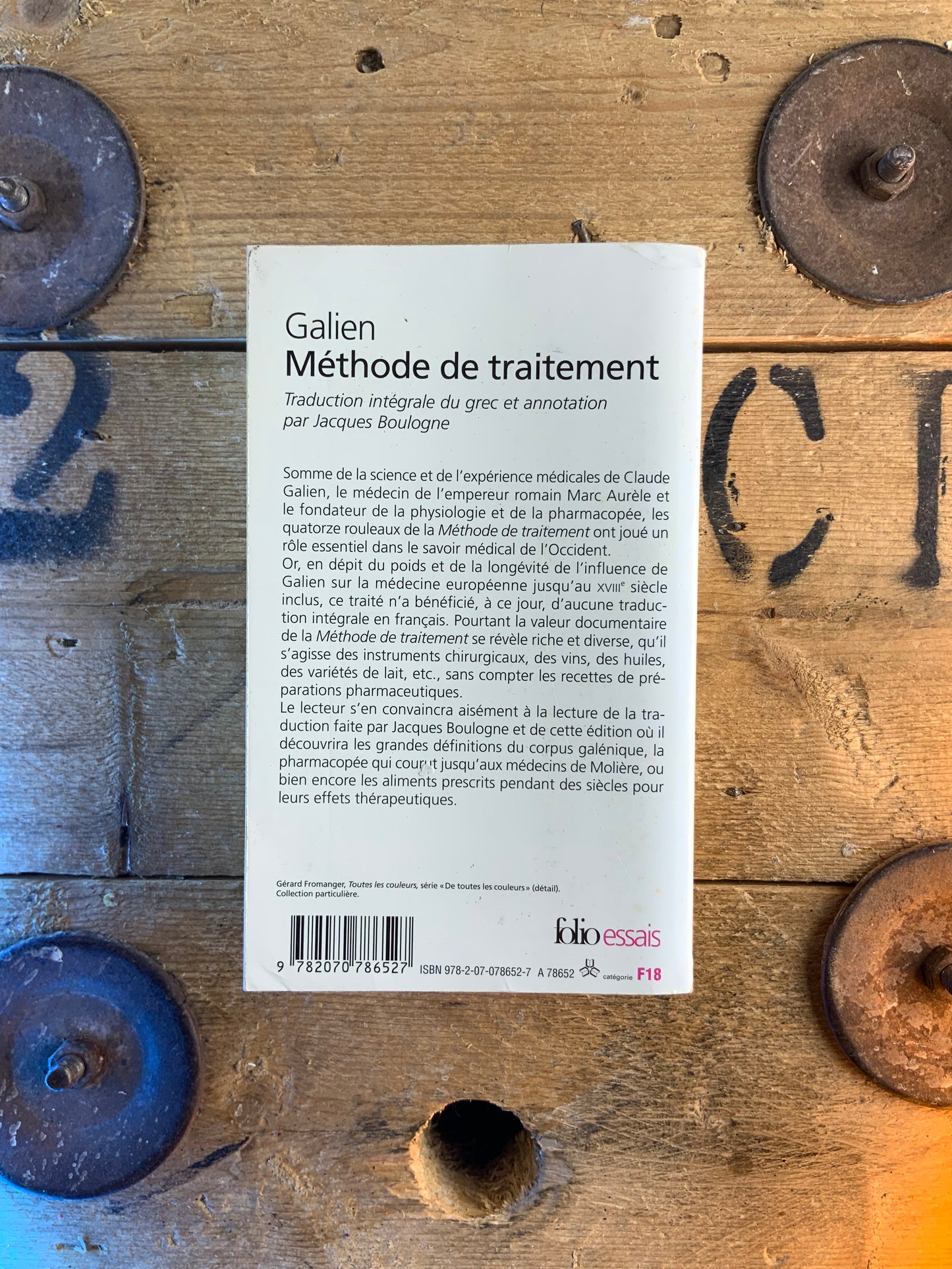Méthode de traitement - Galien