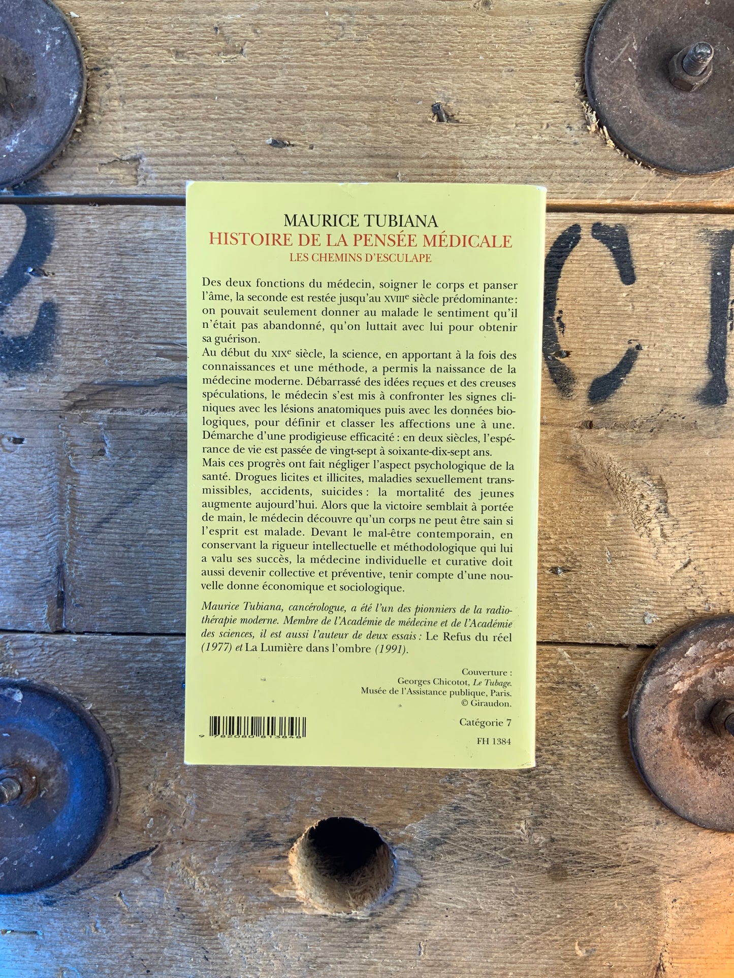 Histoire de la pensée médicale : les chemins d’Esculape - Maurice Tubiana