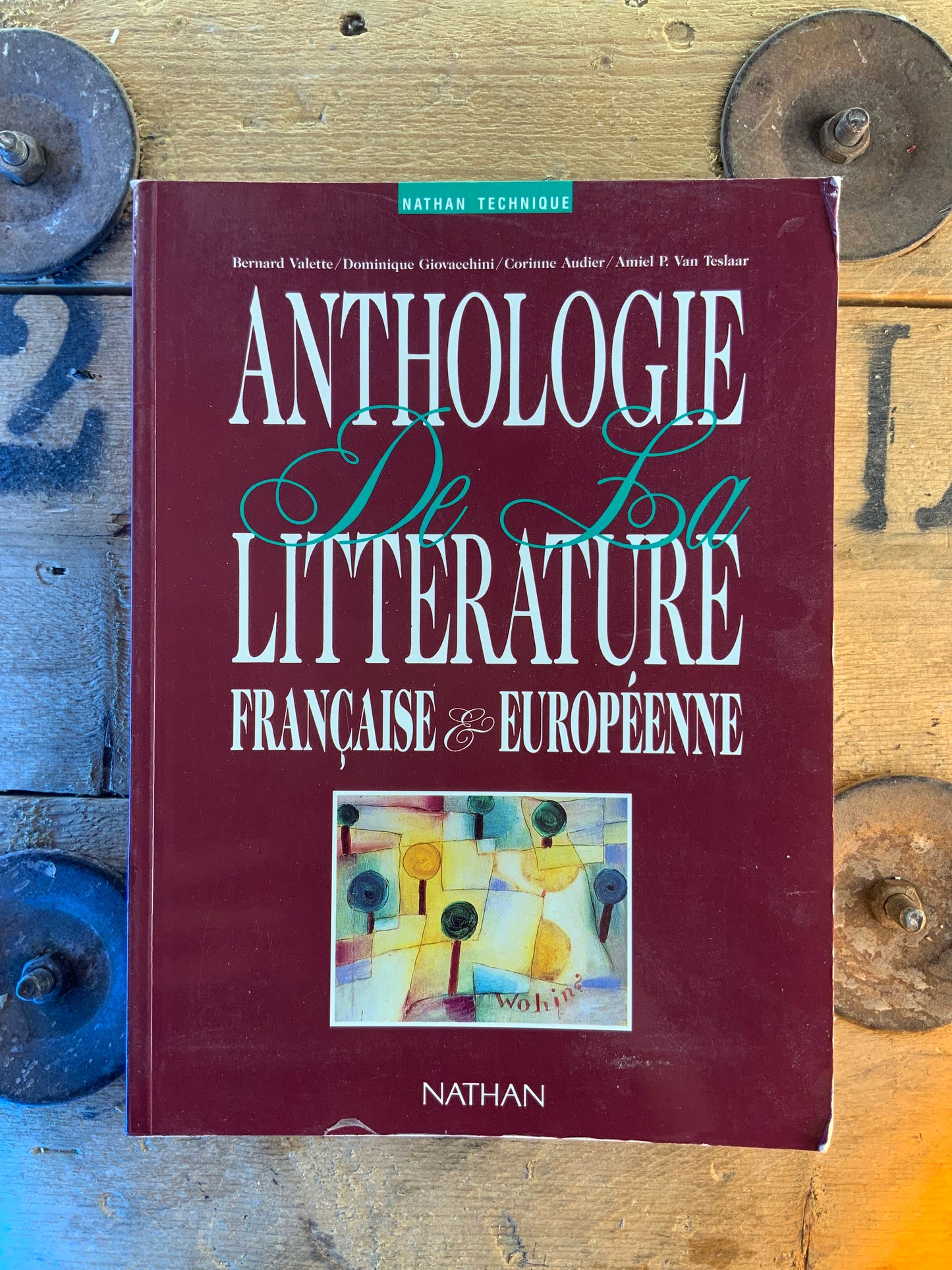 Anthologie de la littérature française et européenne