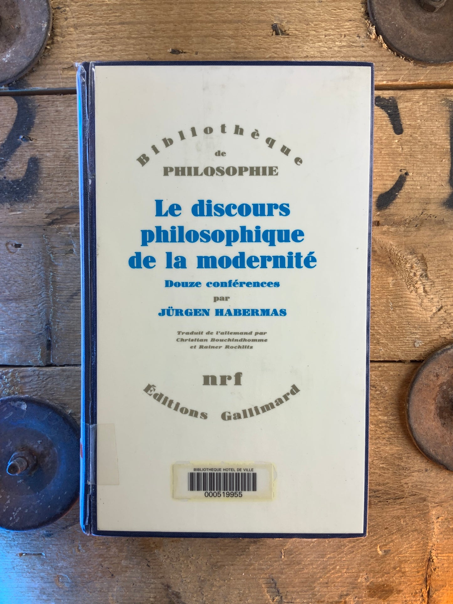 Le discours philosophique de la modernité - Jürgen Habermas