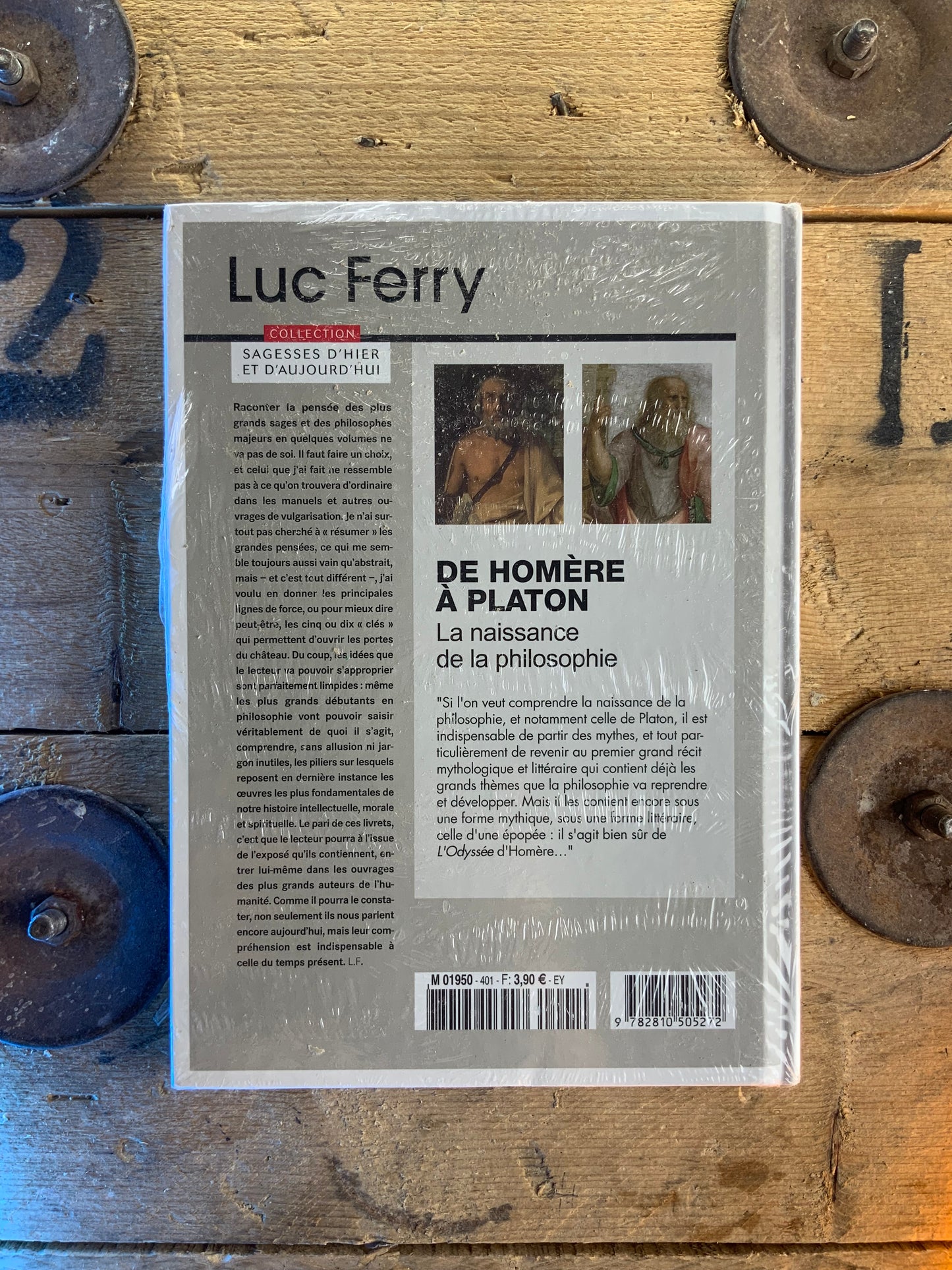 De Homère à Platon : la naissance de la philosophie - Luc Ferry [ Collection Sagesses d’hier et d’aujourd’hui ]