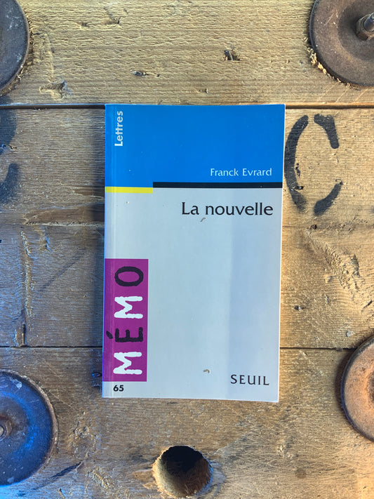 La nouvelle - Franck Evrard