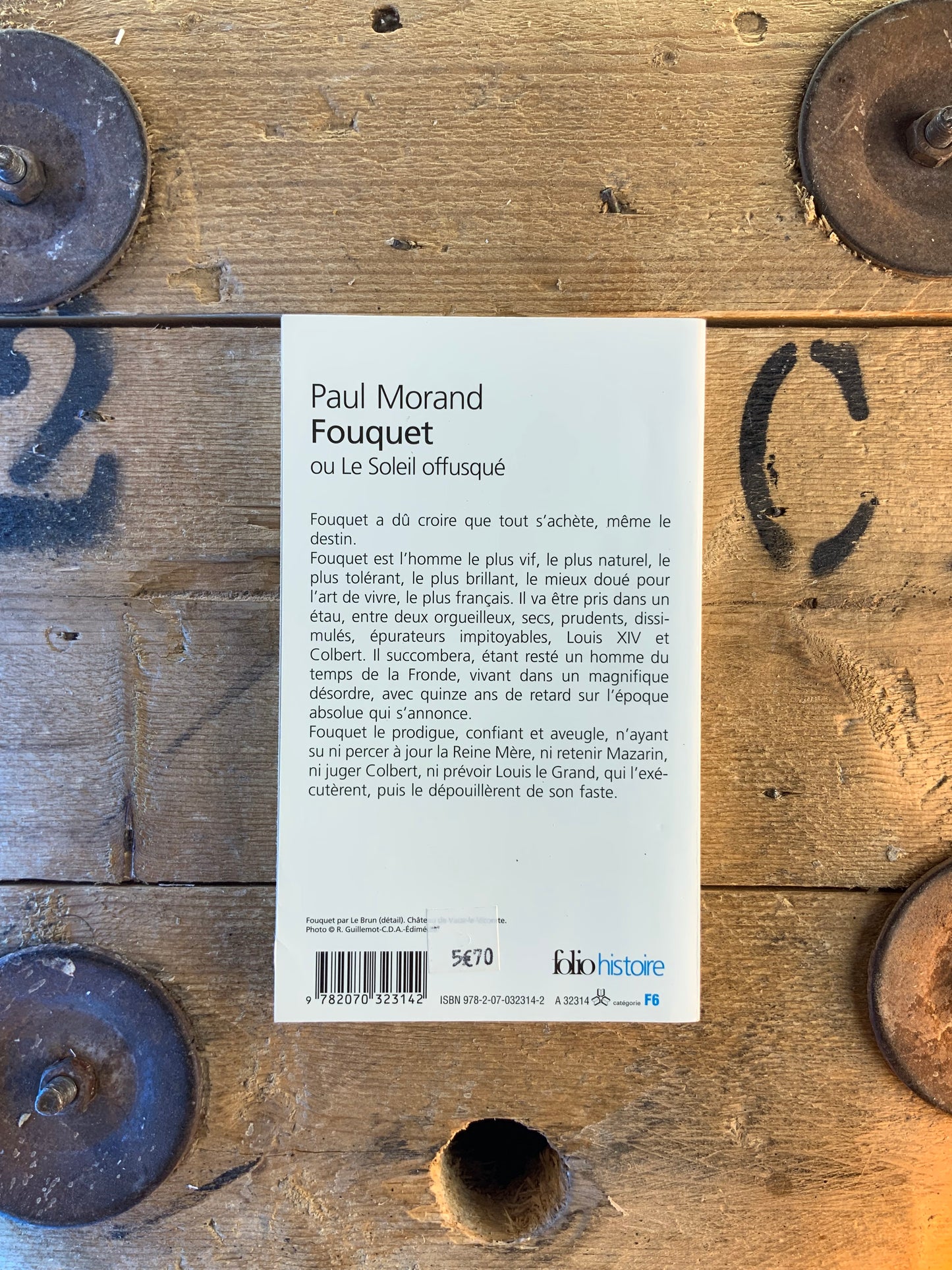 Fouquet ou Le soleil offusqué - Paul Morand