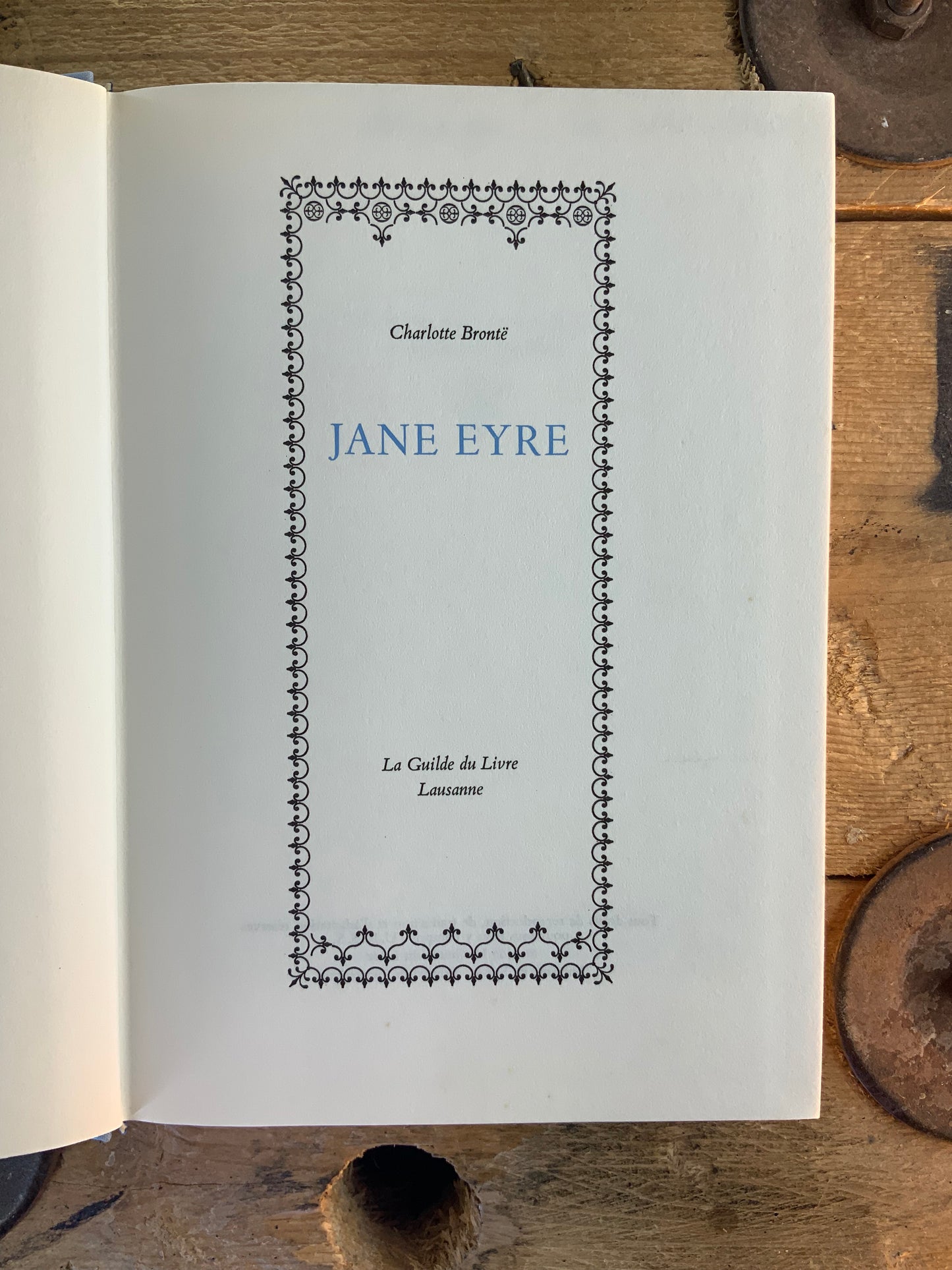 Jane Eyre - Charlotte Brontë [ édition numérotée - Nº 4572 ]