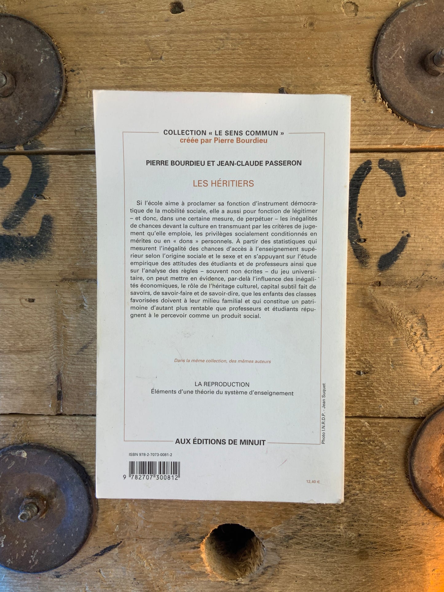 Les héritiers : les étudiants et la culture - Puerre Bourdieu et Jean-Claude Passeron