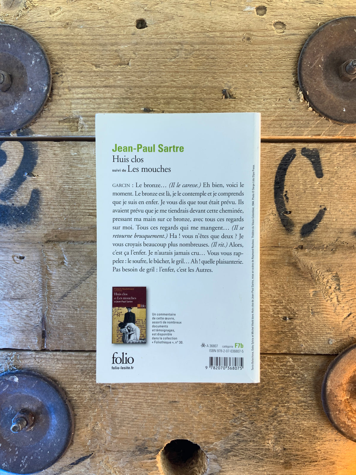 Huis clos, suivi de Les mouches - Jean-Paul Sartre
