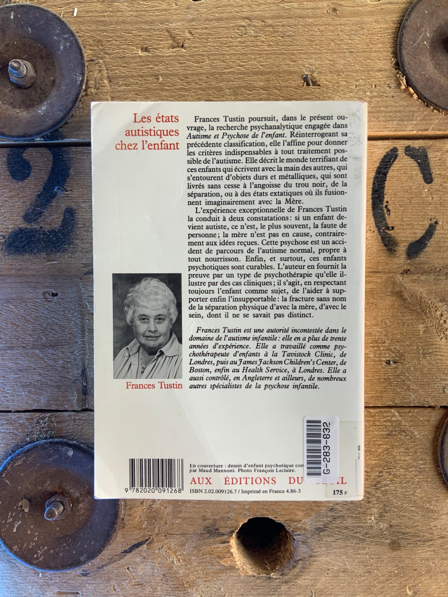 Les états autistiques chez l’enfant - Frances Tustin