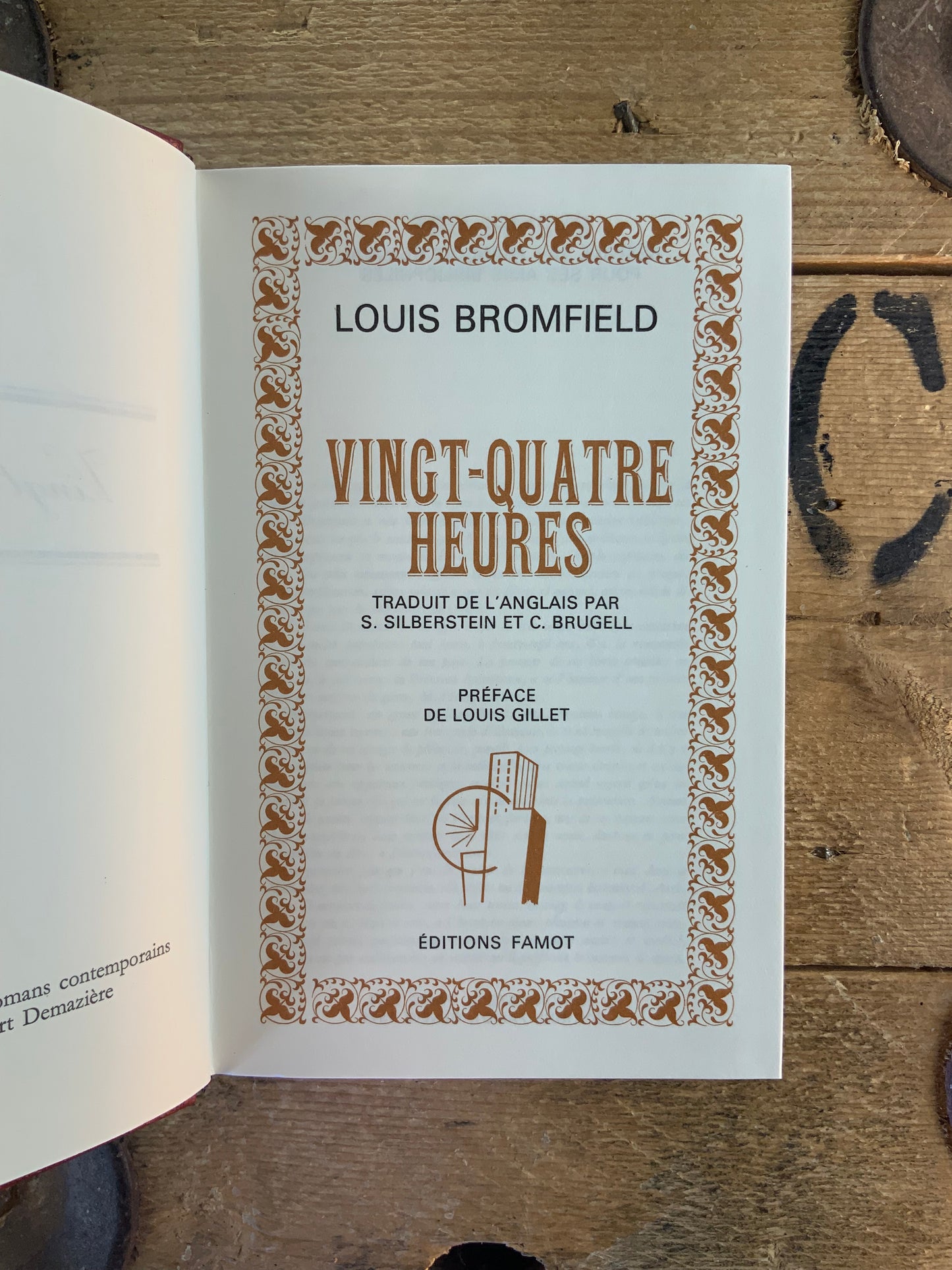 Vingt-quatre heures - Louis Bromfield