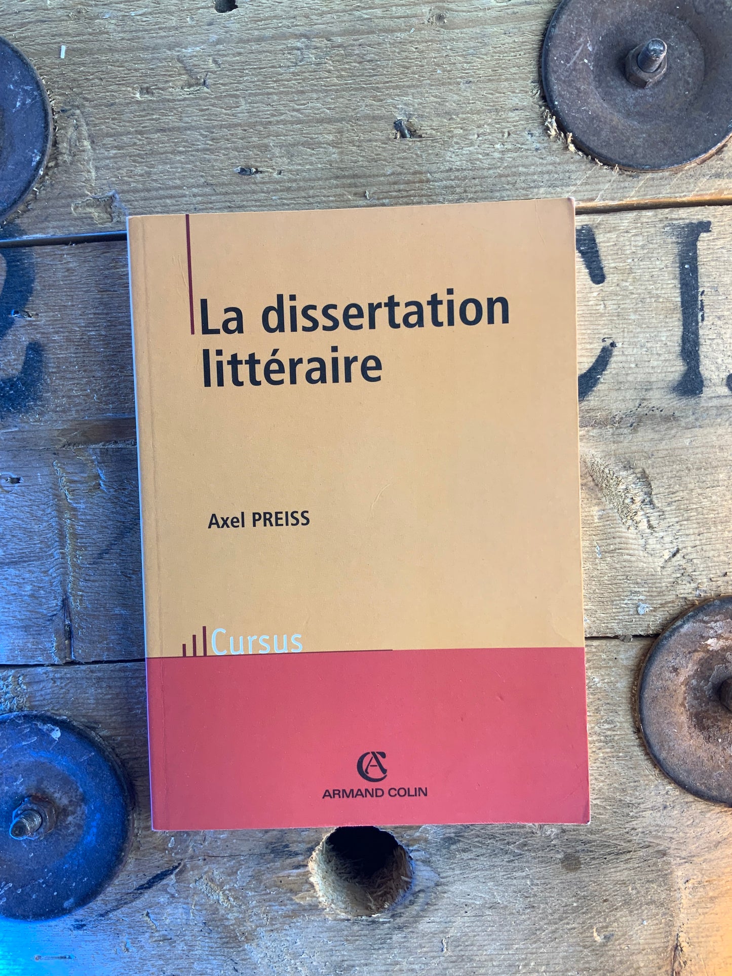 La dissertation littéraire - Axel Preiss