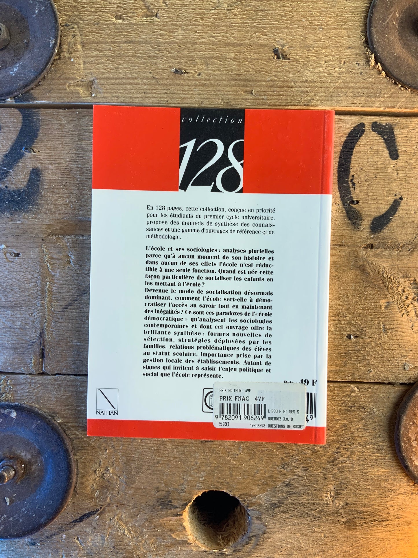 L’école et ses sociologues - Jean-Manuel De Queiroze