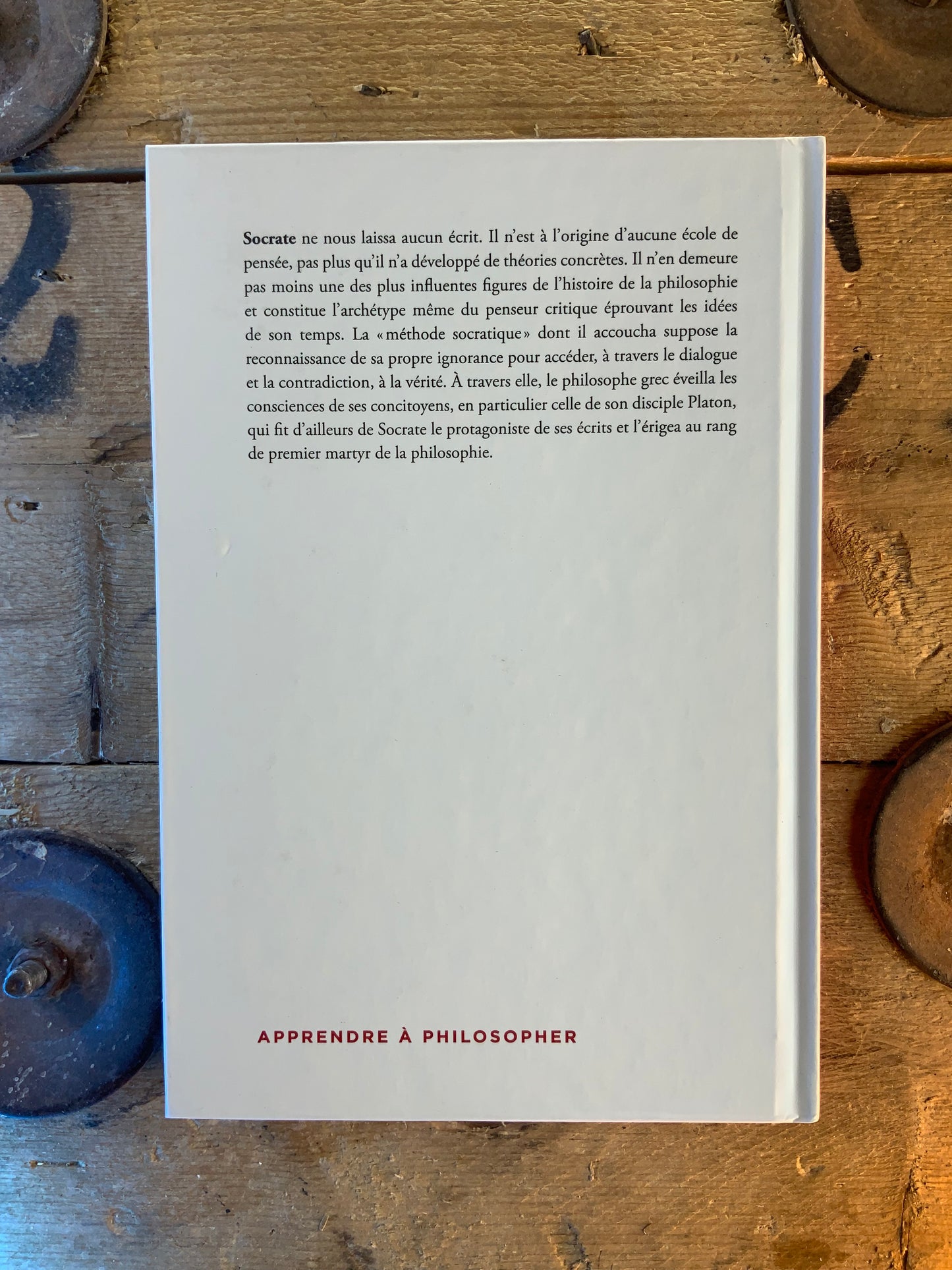 Socrate : la sagesse commence avec la reconnaissance de notre ignorance [ COLLECTION APPRENDRE À PHILOSOPHER ]