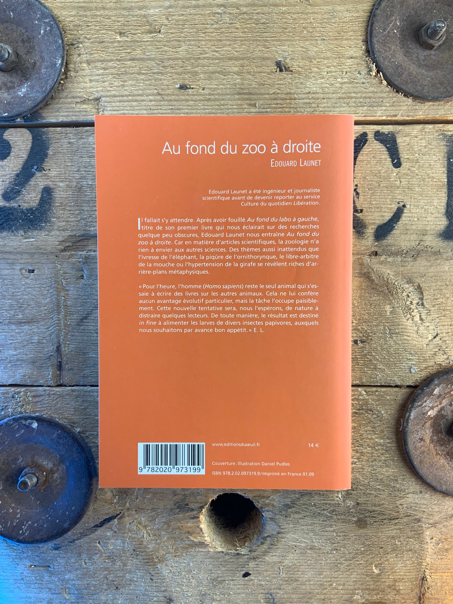 Au fond du zoo à droite - Edouard Launet