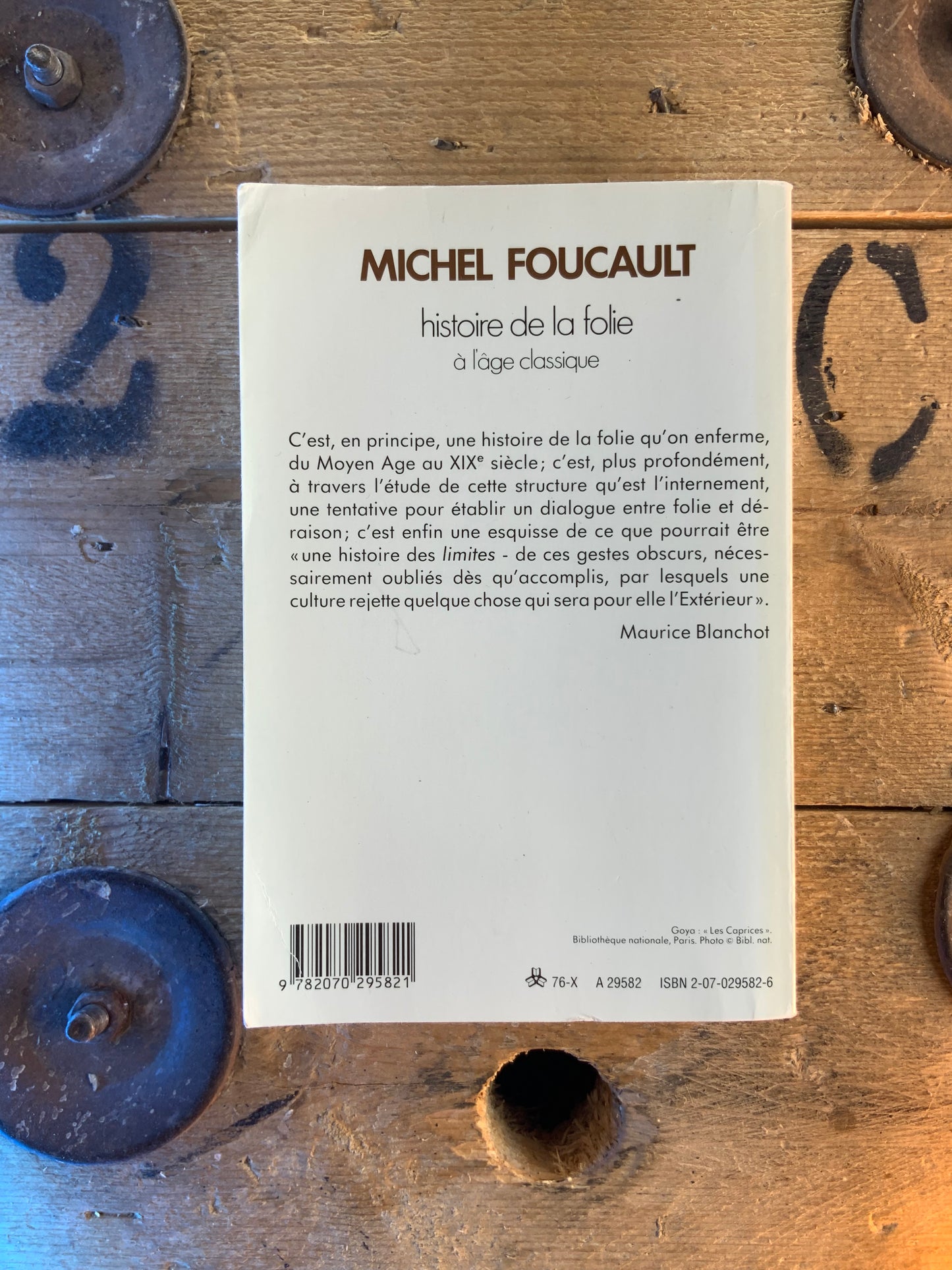 Histoire de la folie à l’âge classique - Michel Foucault