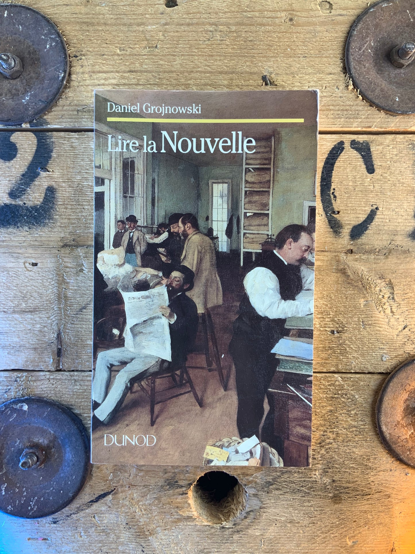 Lire la Nouvelle - Daniel Grojnowski