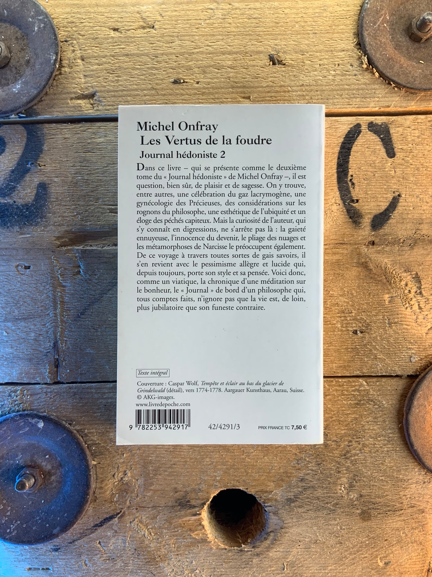 Les vertus de la foudre - Michel Onfray