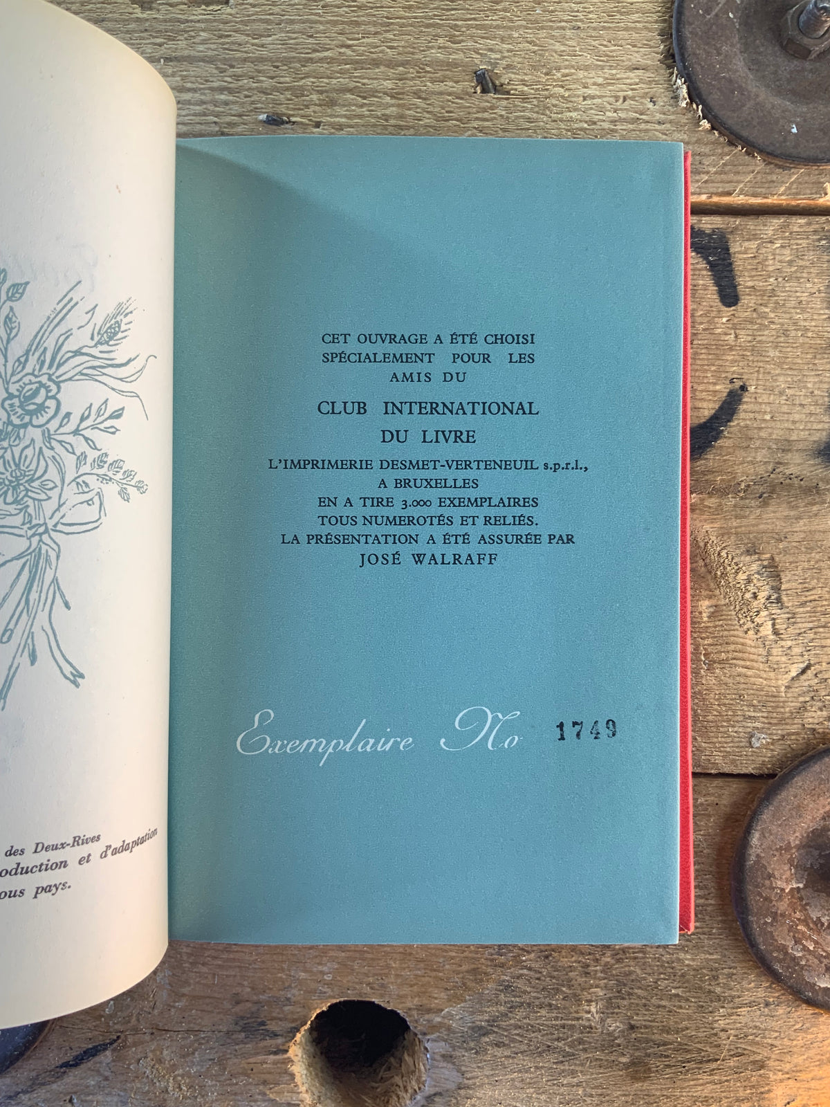 Toujours l’inattendu arrives - François Mauriac [ édition numérotée - Nº 1740 ]