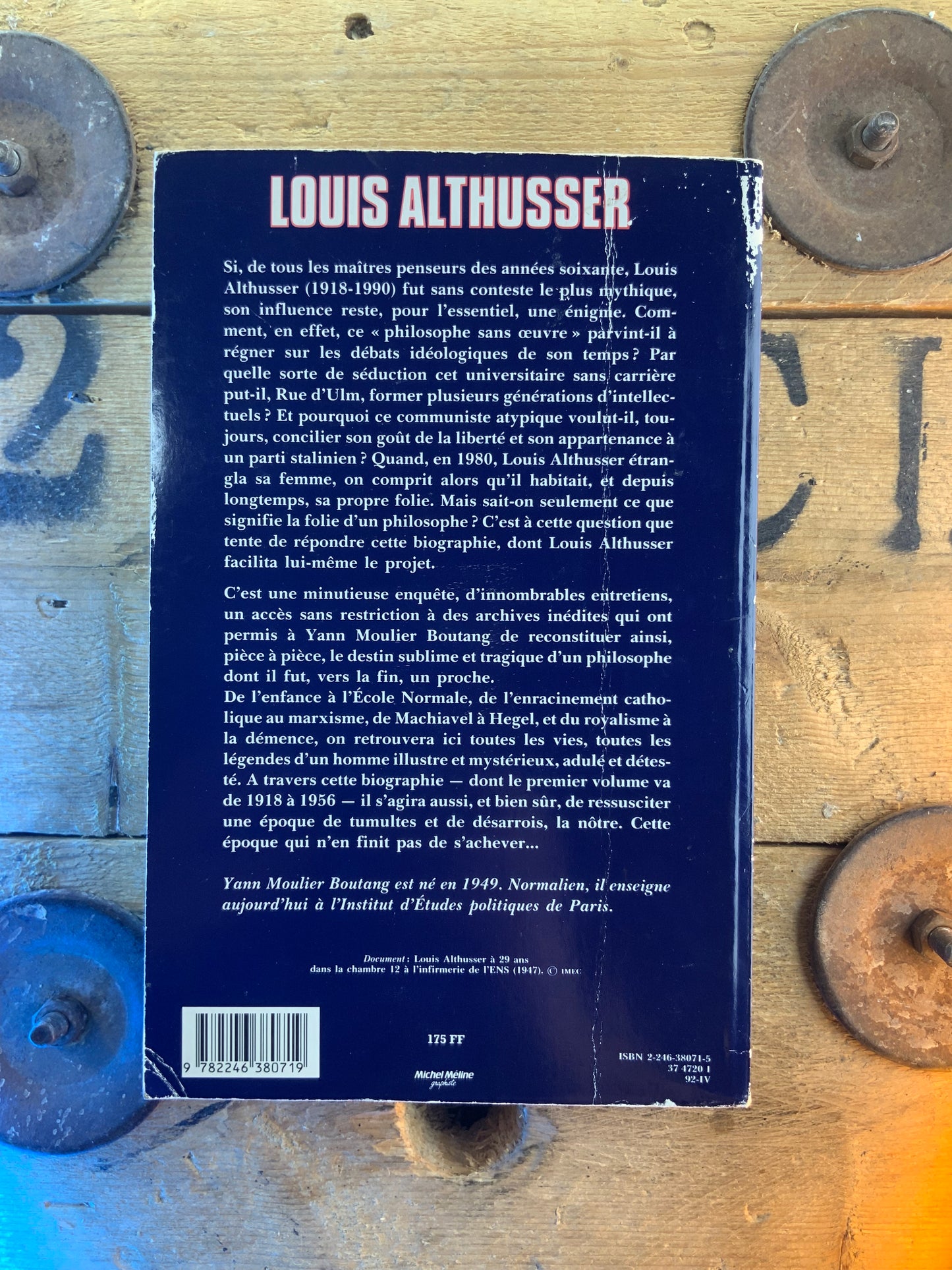 Louis Althusser : une biographie - Yann Moulier Boutang