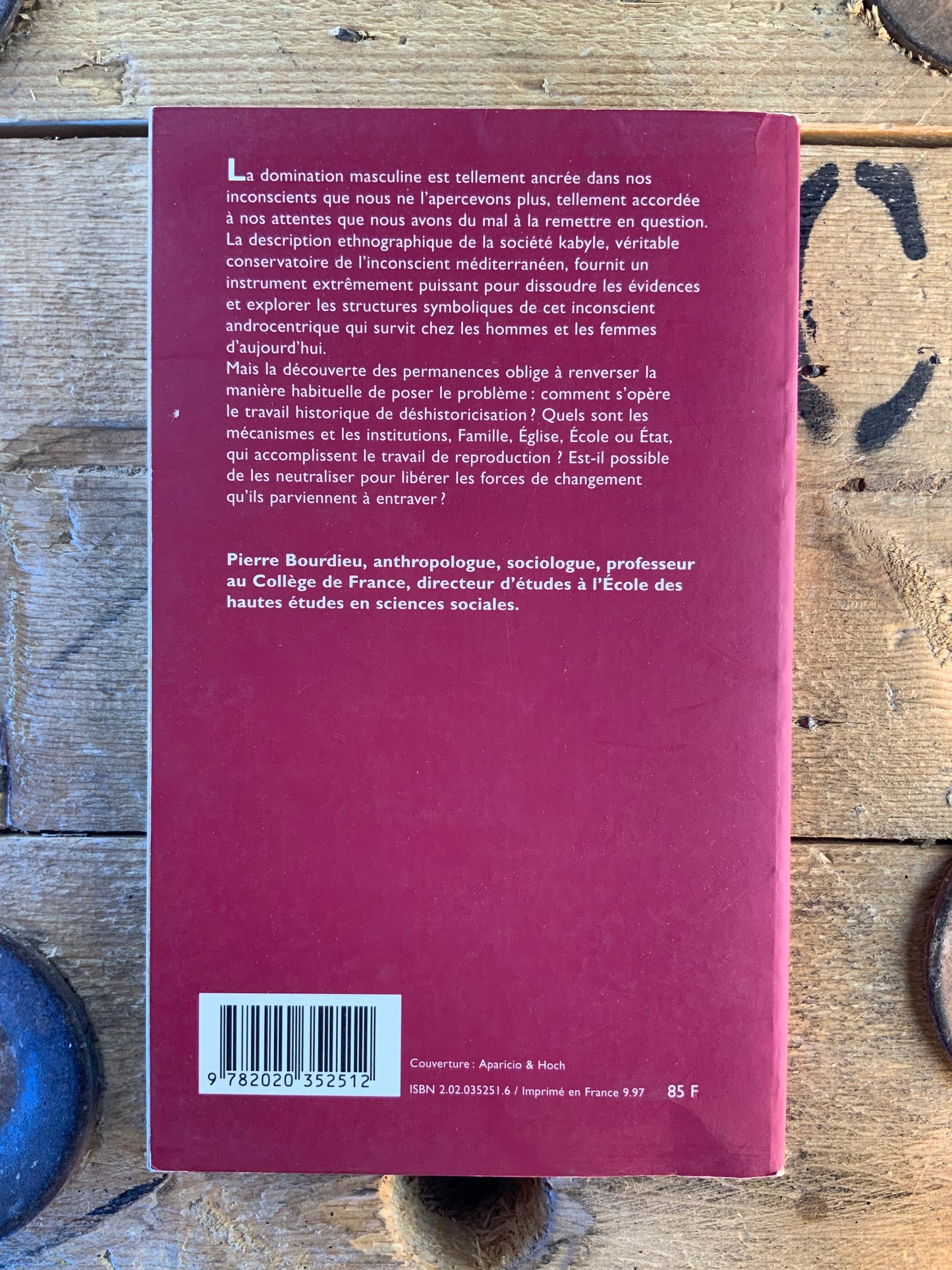 La domination masculine - Pierre Bourdieu