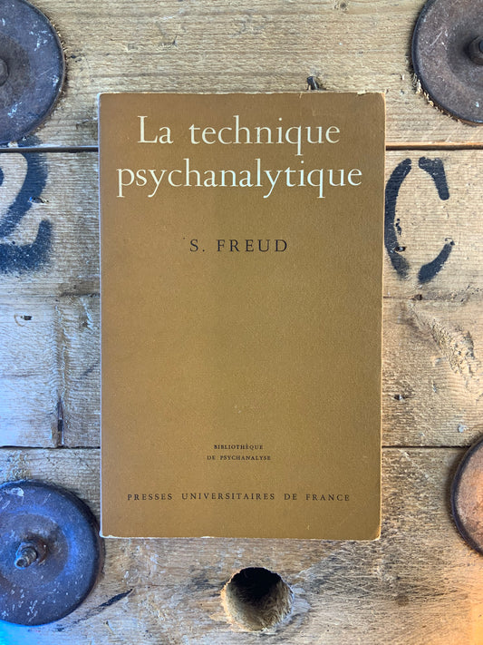 La technique psychanalytique - Sigmund Freud