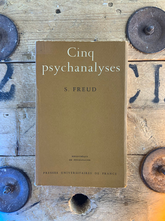 Cinq psychanalyses - Sigmund Freud