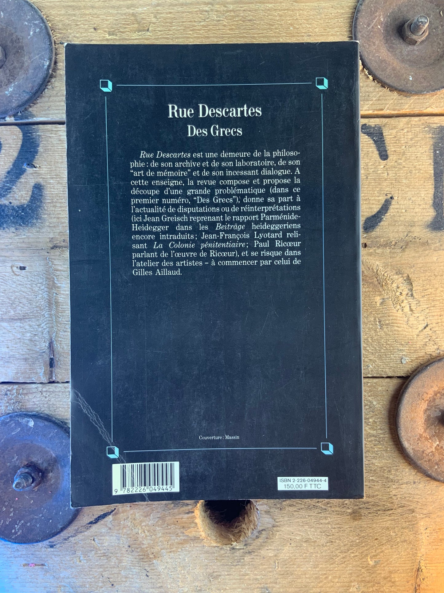 Des Grecs [ Rue Descartes ] - n° 1