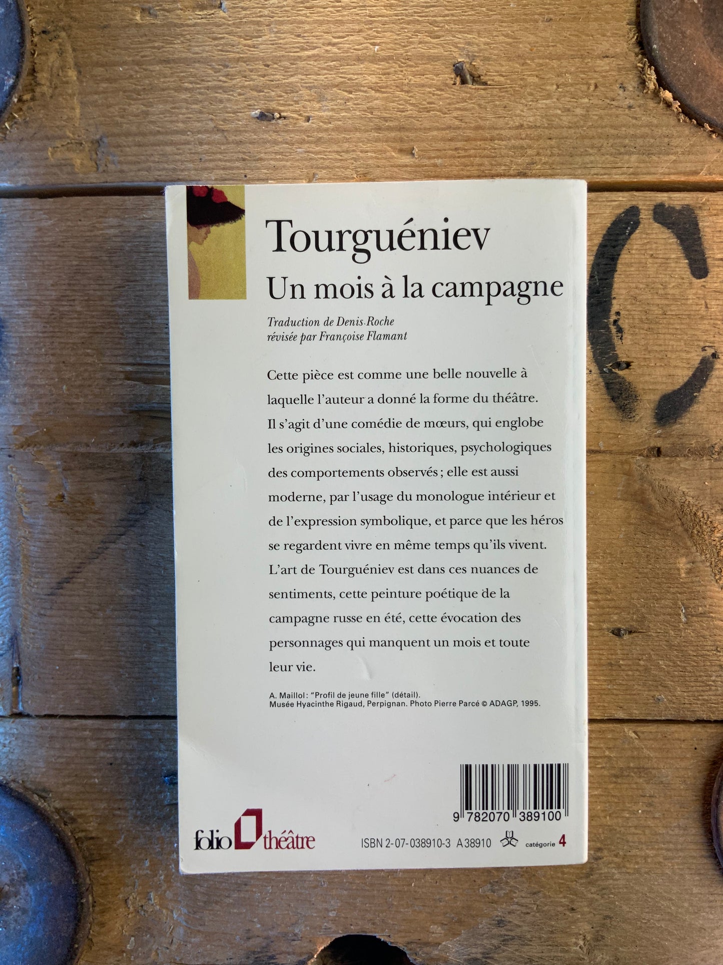 Un mois à la compagne - Tourguéniev