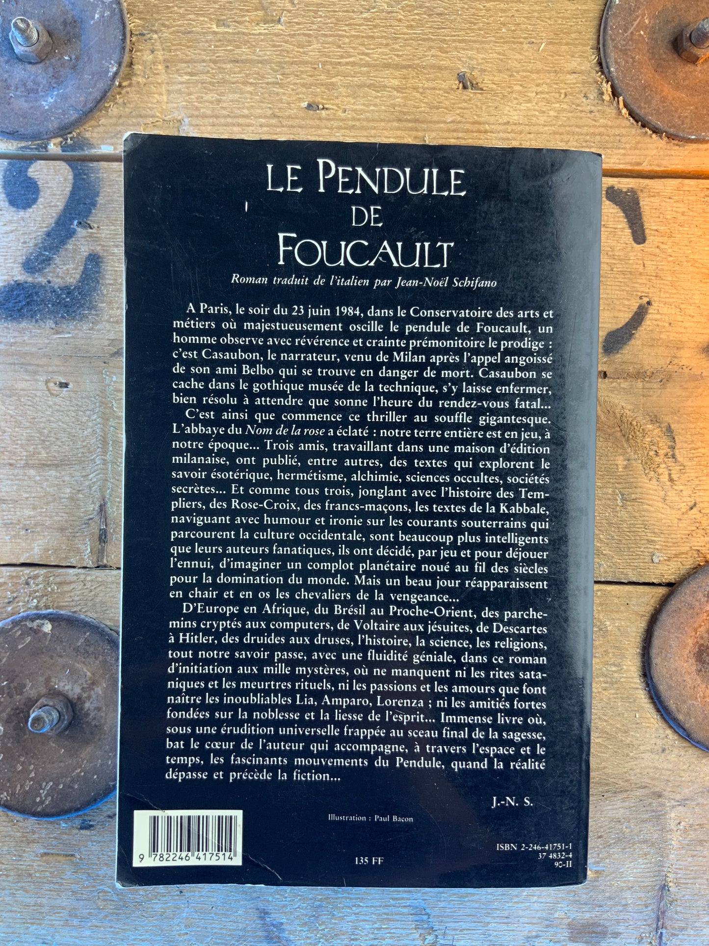 Le pendule de Foucault - Umberto Eco