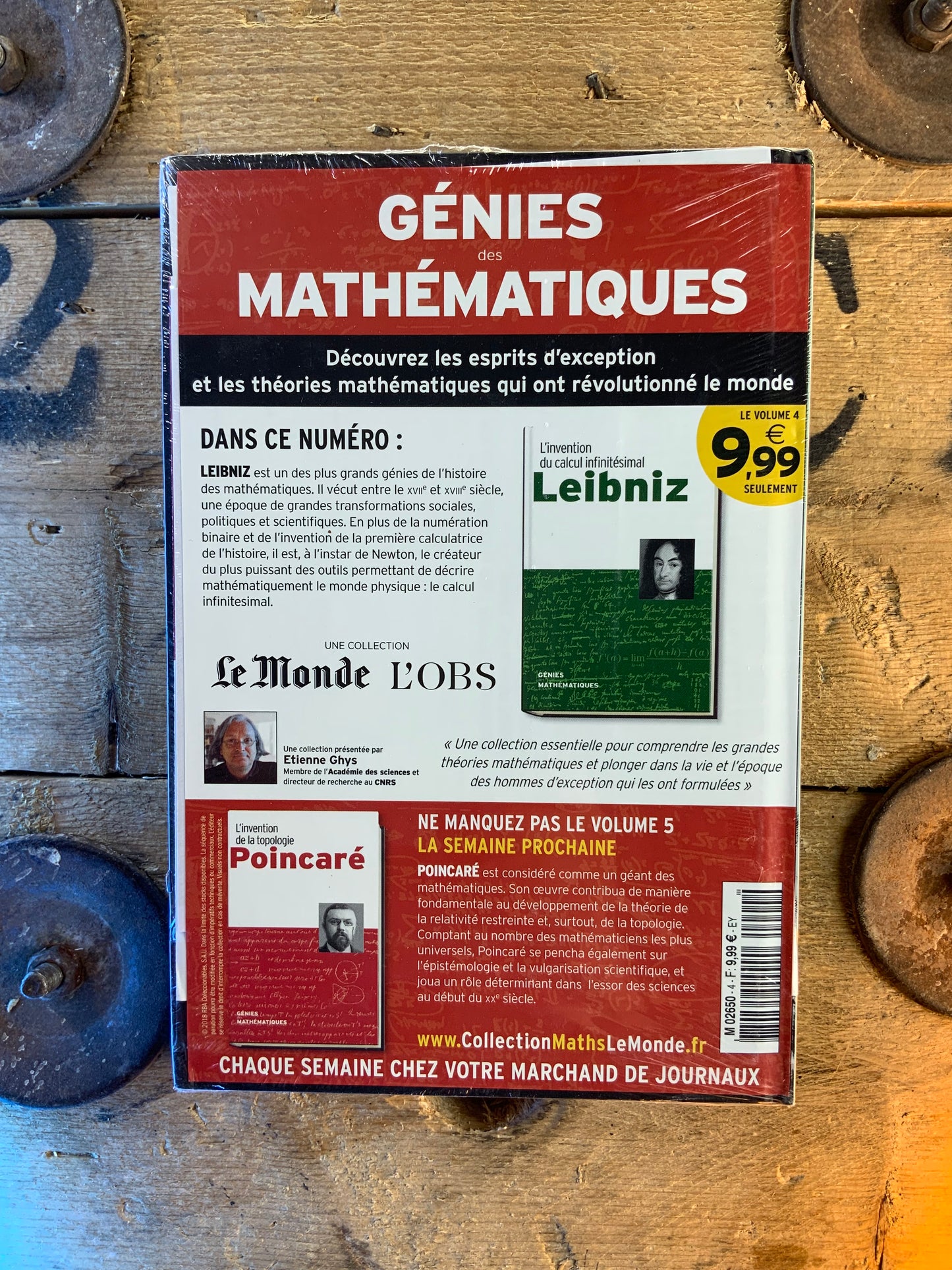 Leibniz : L’invention du calcul infinitésimal [ COLLECTION GÉNIES MATHÉMATIQUES ]