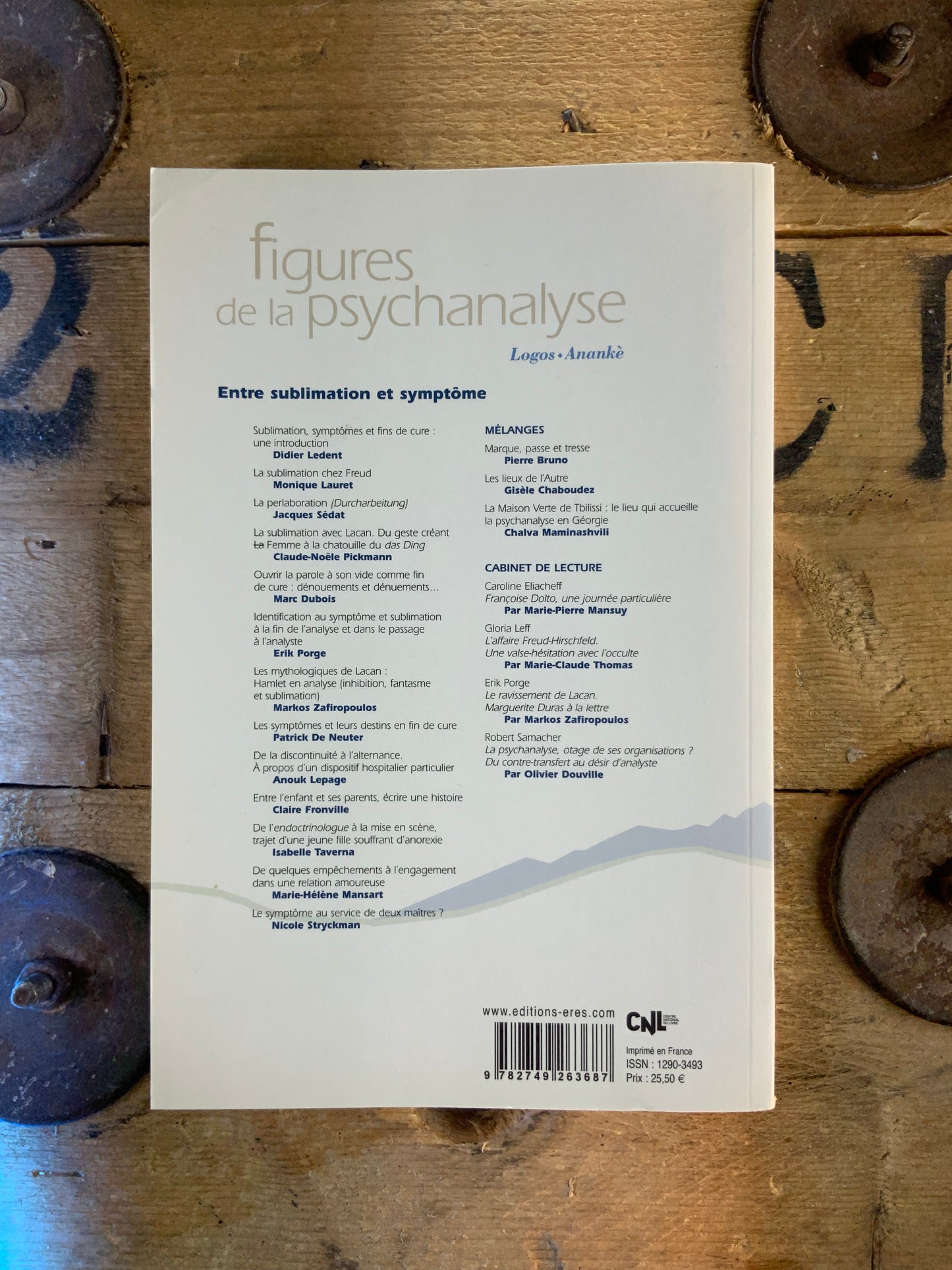 Figures de la psychanalyse : entre sublimation et symptôme