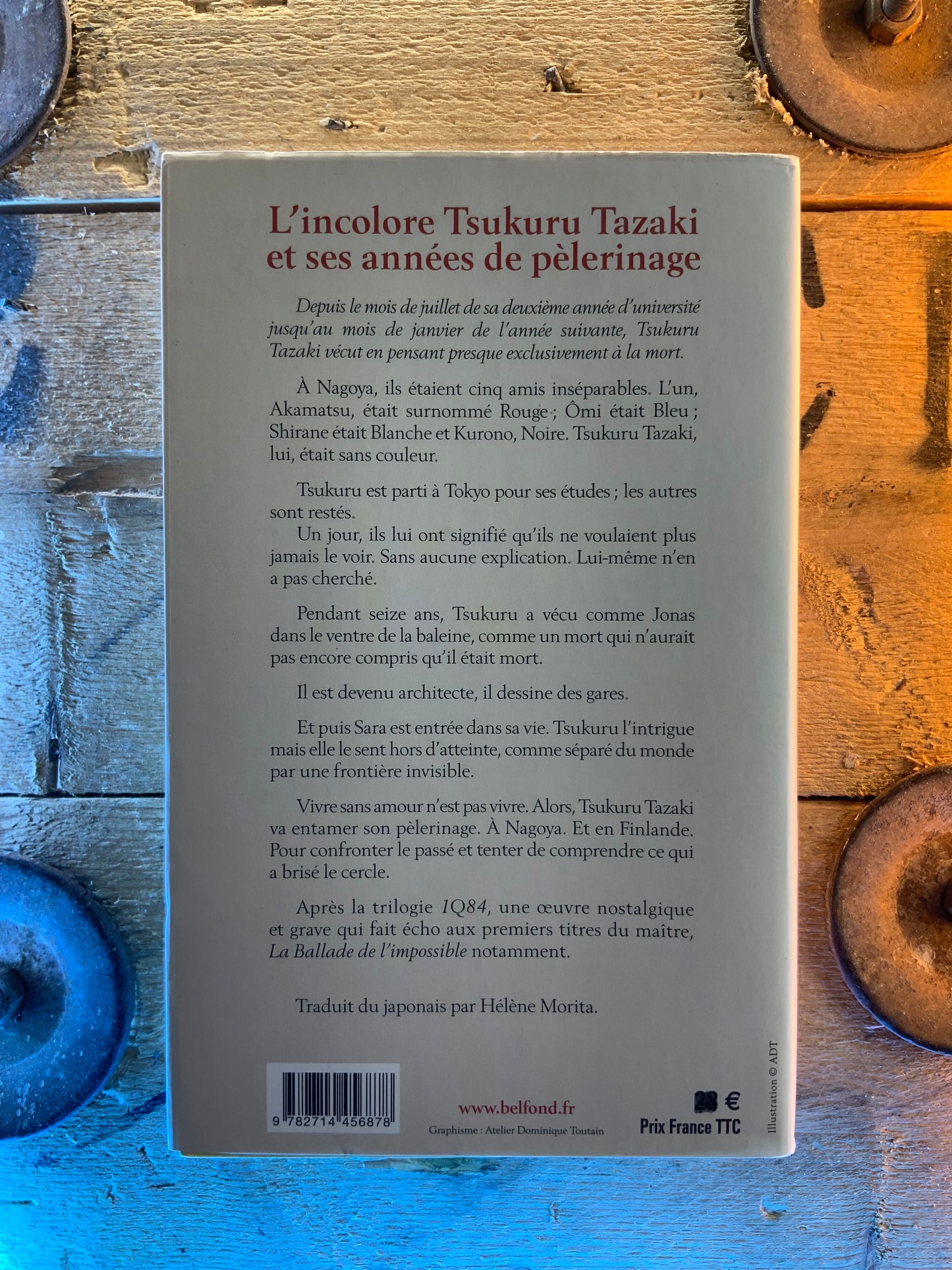 L’incolore Tsukuru Tazaki et ses années de pèlrinage - Haruki Murakami