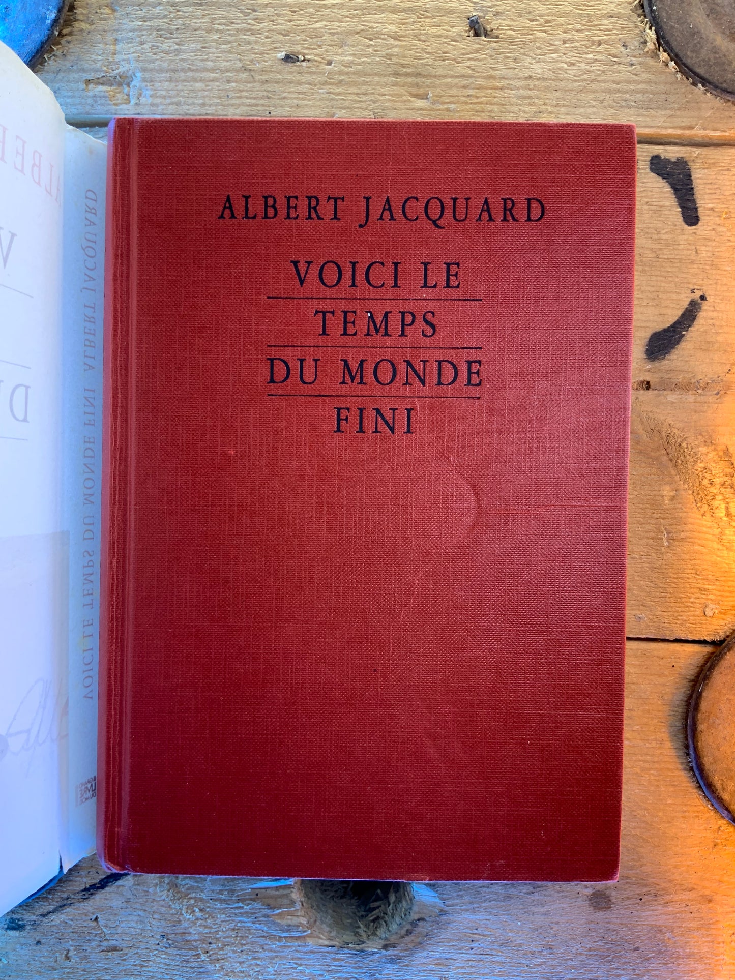 Voici le temps du monde fini - Albert Jacquard