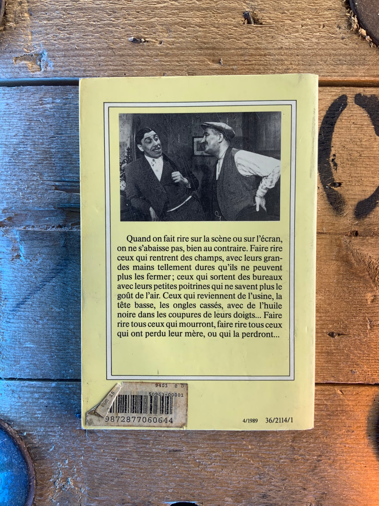 Le Schpountz - Marcel Pagnol