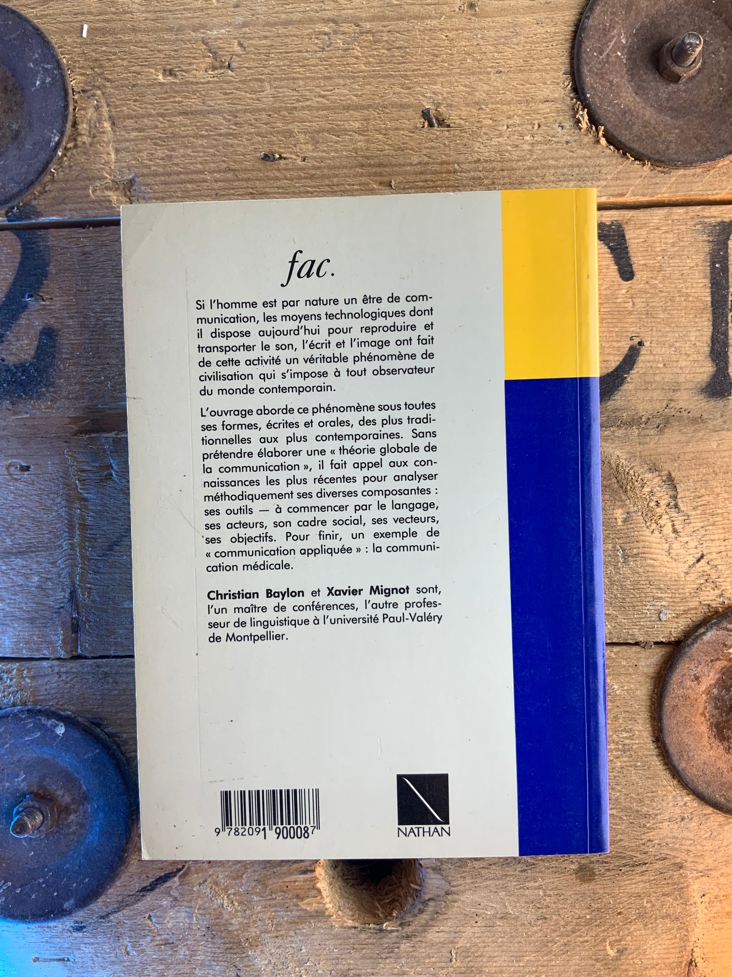La communication - Christian Baylon et Xavier Mignot