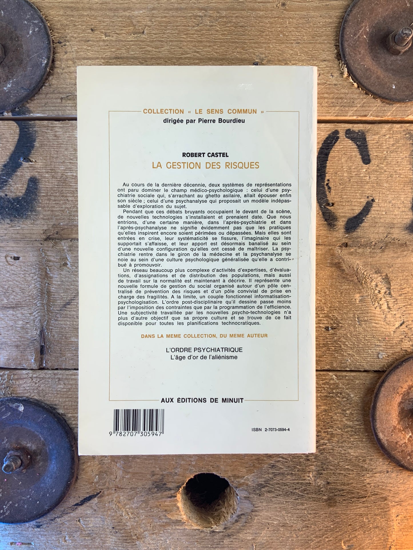 La gestion des risques : de l’anti-psychiatrie à l’après-psychanalyse - Robert Castel