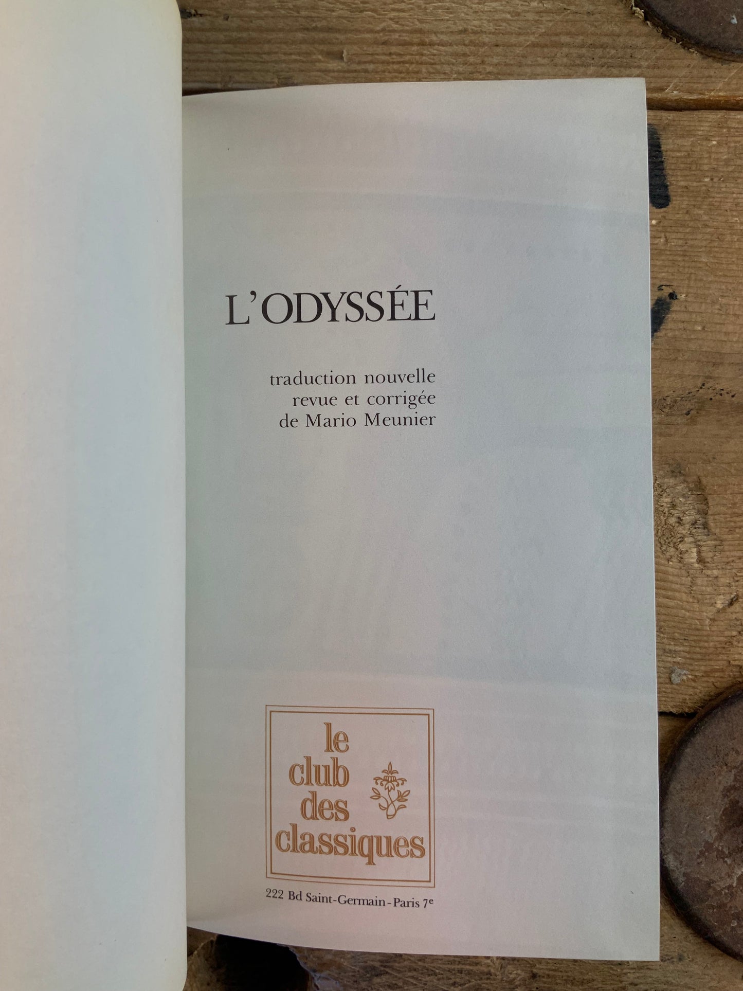 L’Odyssée - Homère