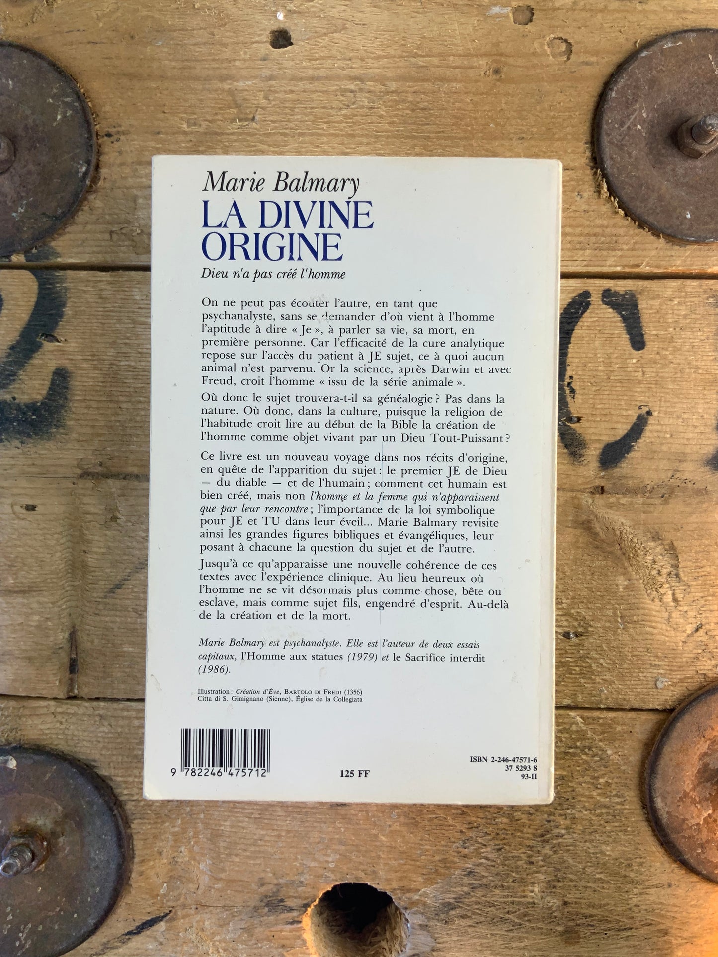 La divine origine : Dieu n’a pas créé l’homme -
