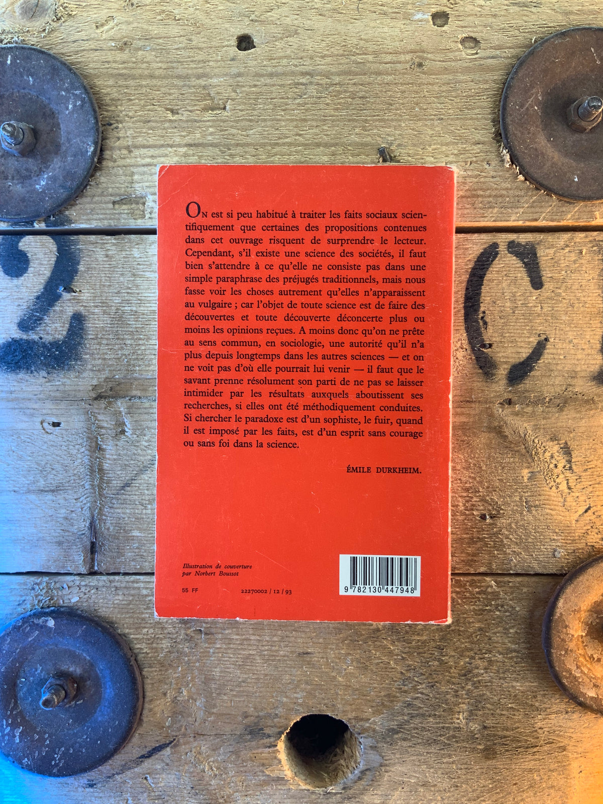Les règles de la méthode sociologique - Émile Durkheim
