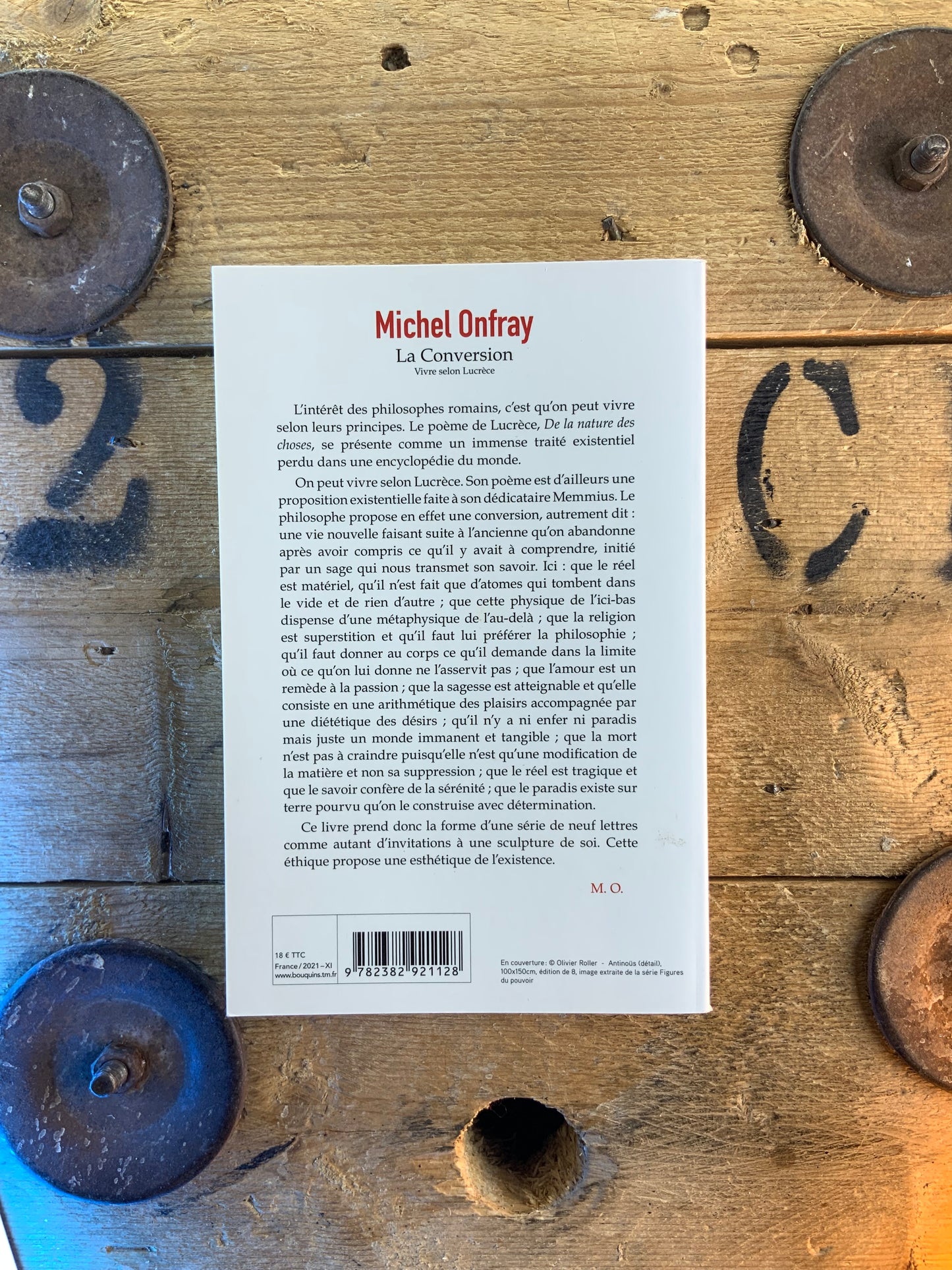 La conversion : vivre selon Lucrèce - Michel Onfray