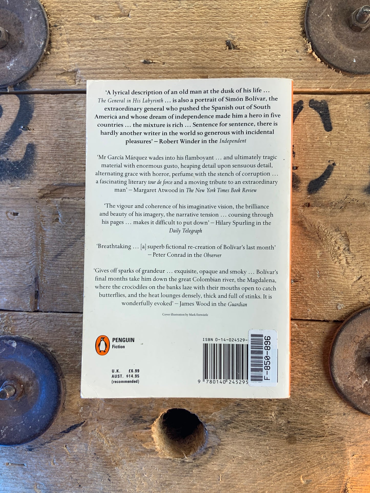 The general in his labyrinth - Gabriel Garcia Marquez