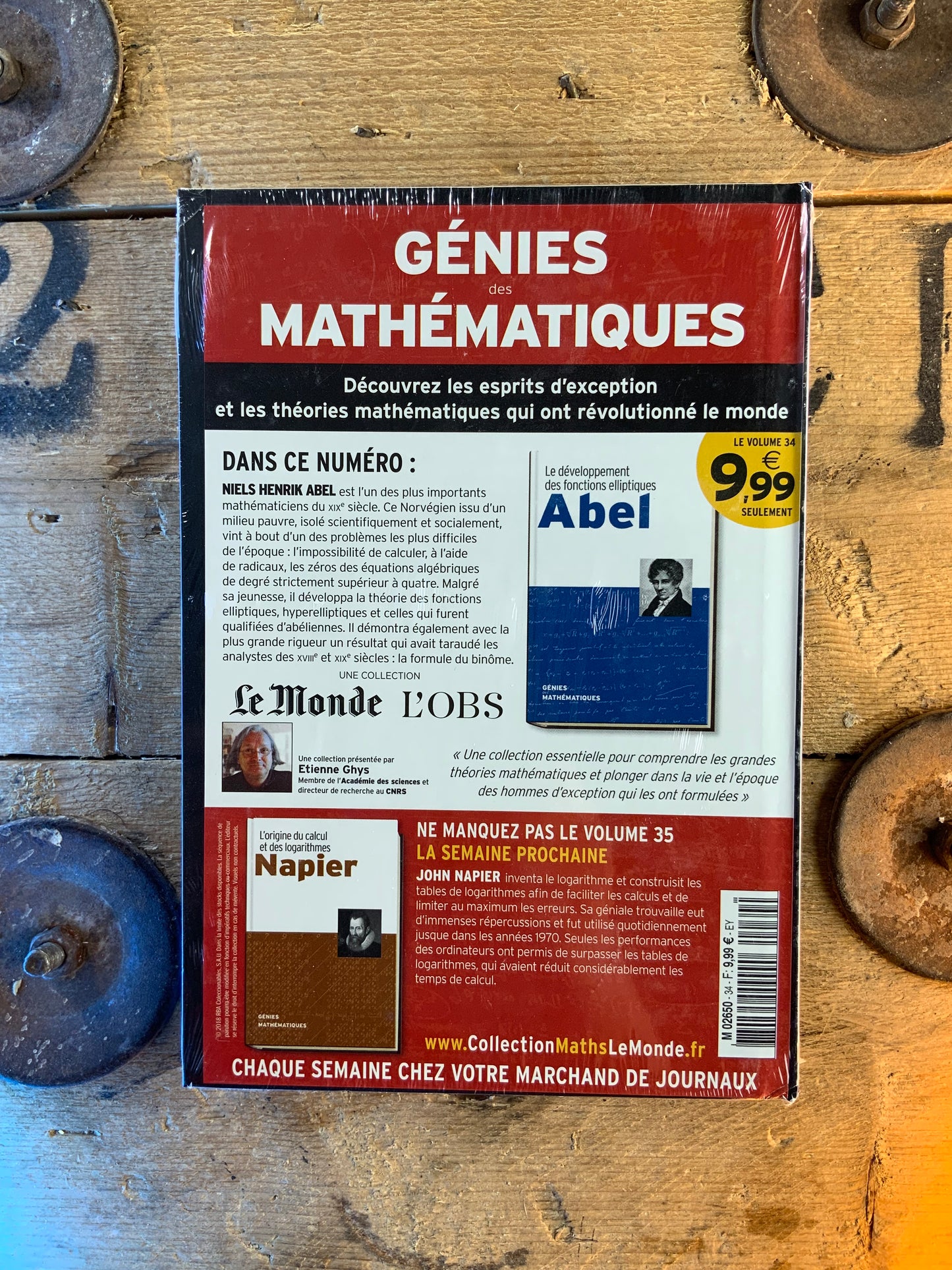 Abel : Le développement des fonctions elliptiques [ COLLECTION GÉNIES MATHÉMATIQUES ]